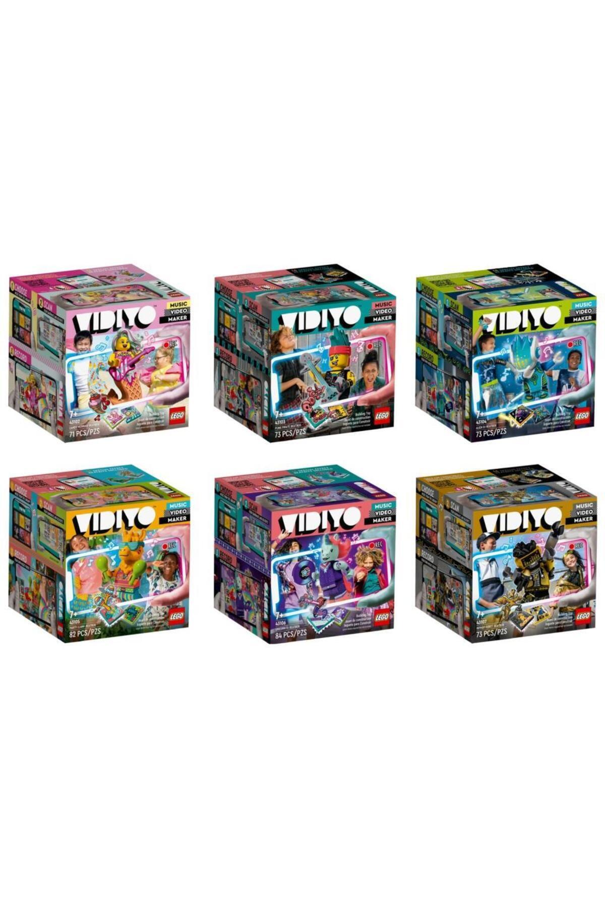 ویدئوی ۴۳۱۰۲ - ۴۳۱۰۳ - ۴۳۱۰۴ - ۴۳۱۰۵ - ۴۳۱۰۶ - ۴۳۱۰۷ مجموعه ۶ عددی بیت‌باکس