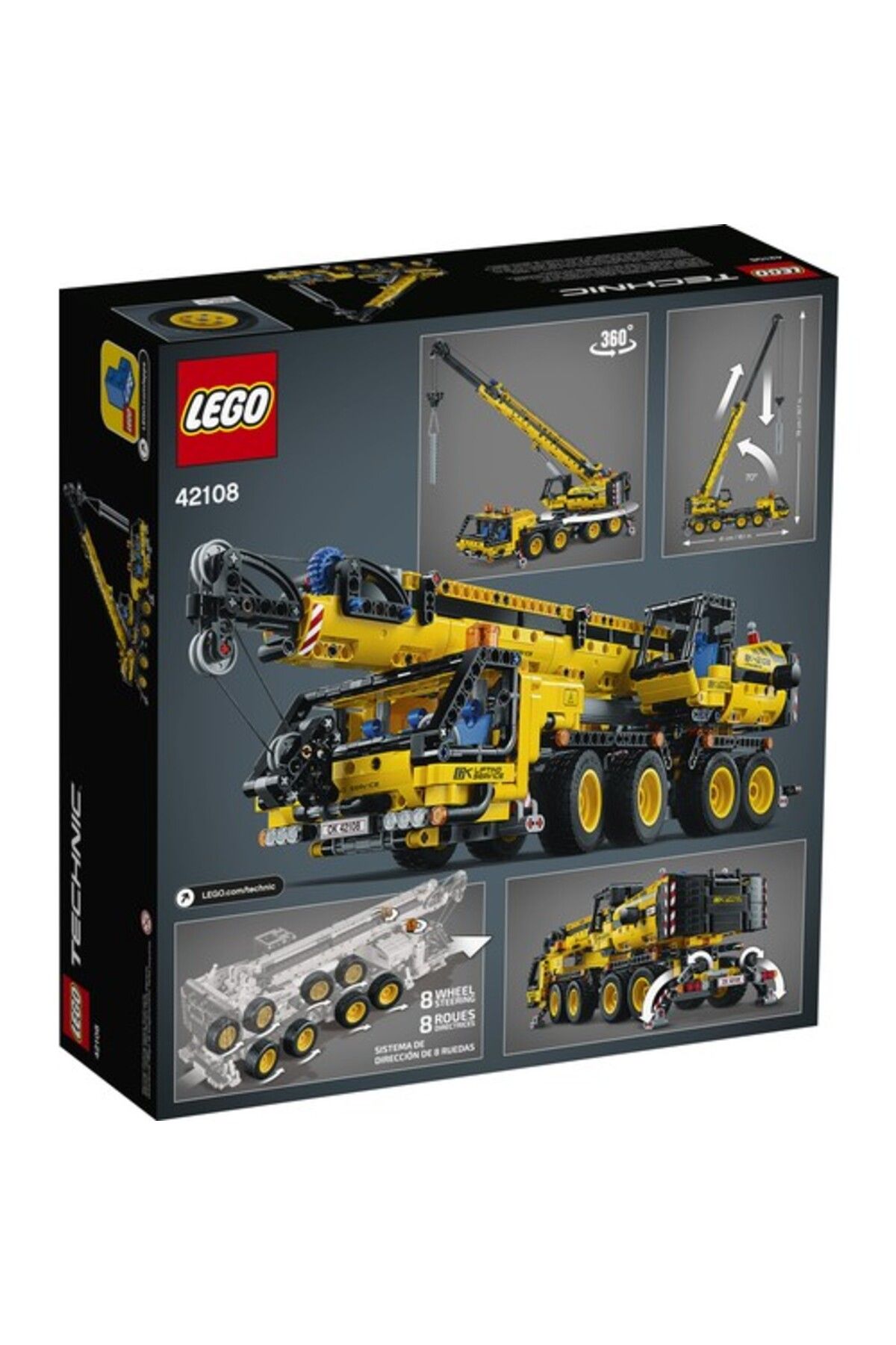 LEGO-Technic 42108 Mobile Crane 4