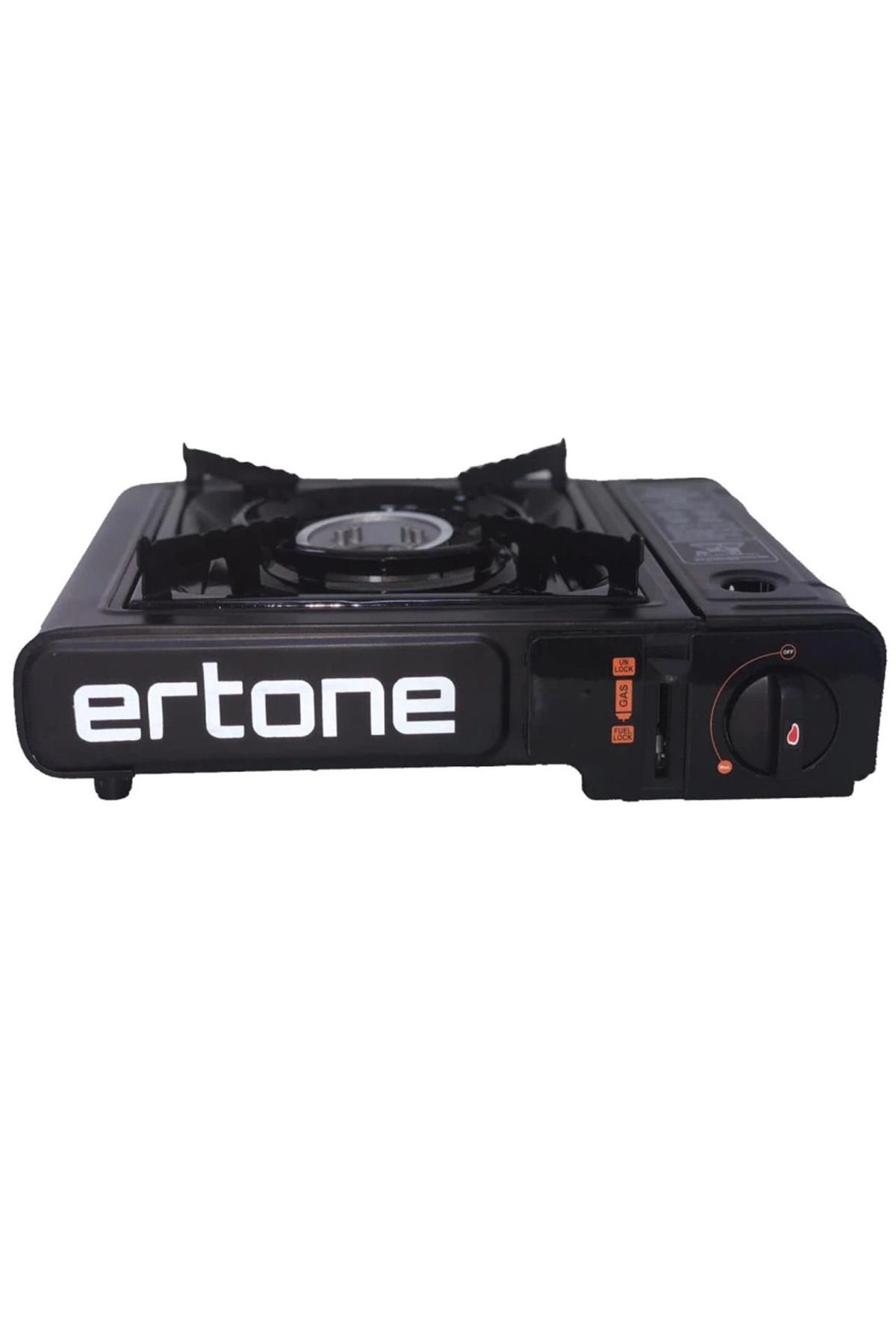 ertone Aragaz Portabil Camping Ertone Ert-mn231ng, Pentru Butelii Spray, 2,2 Kw, Aprindere Piezo, Negru - Mărime unică