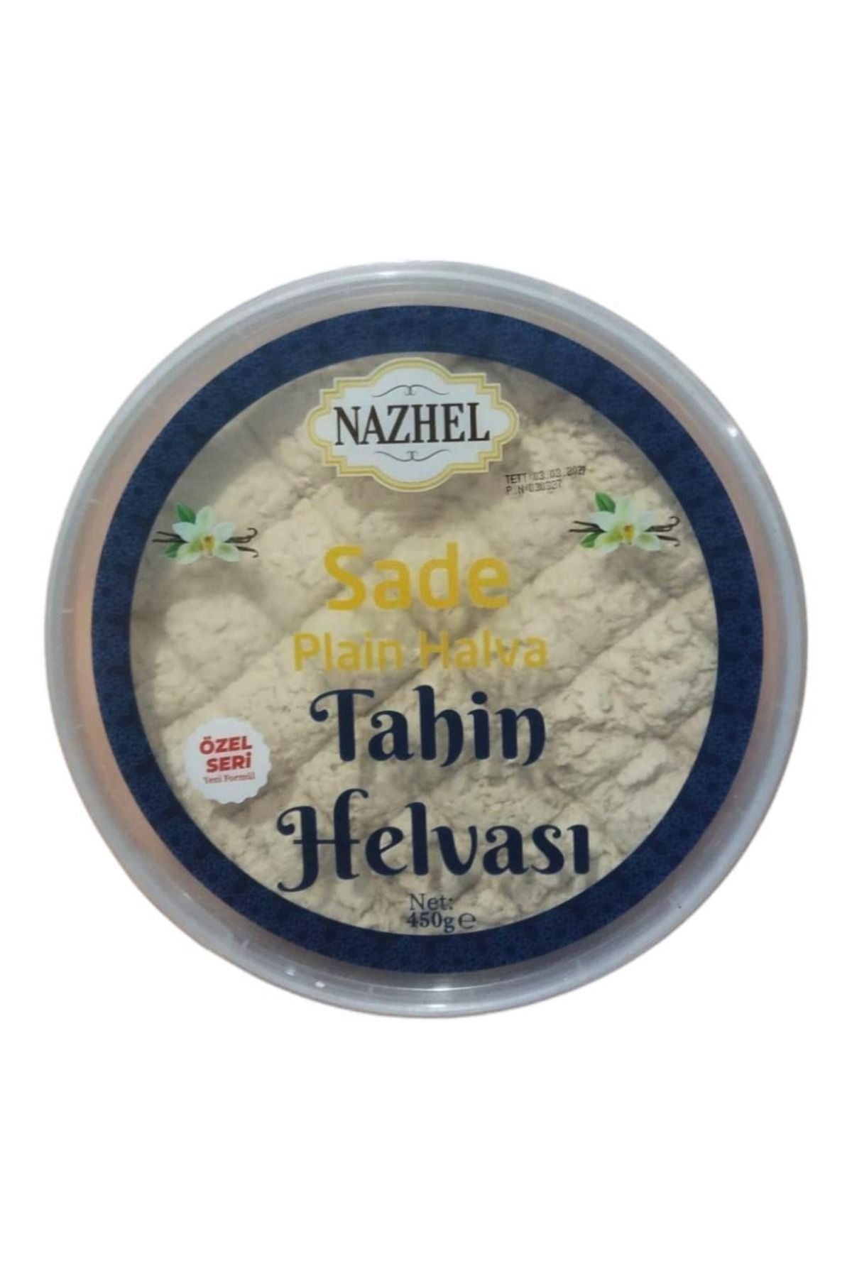 NAZHEL Sade Tahin Helvası 450 gr.
