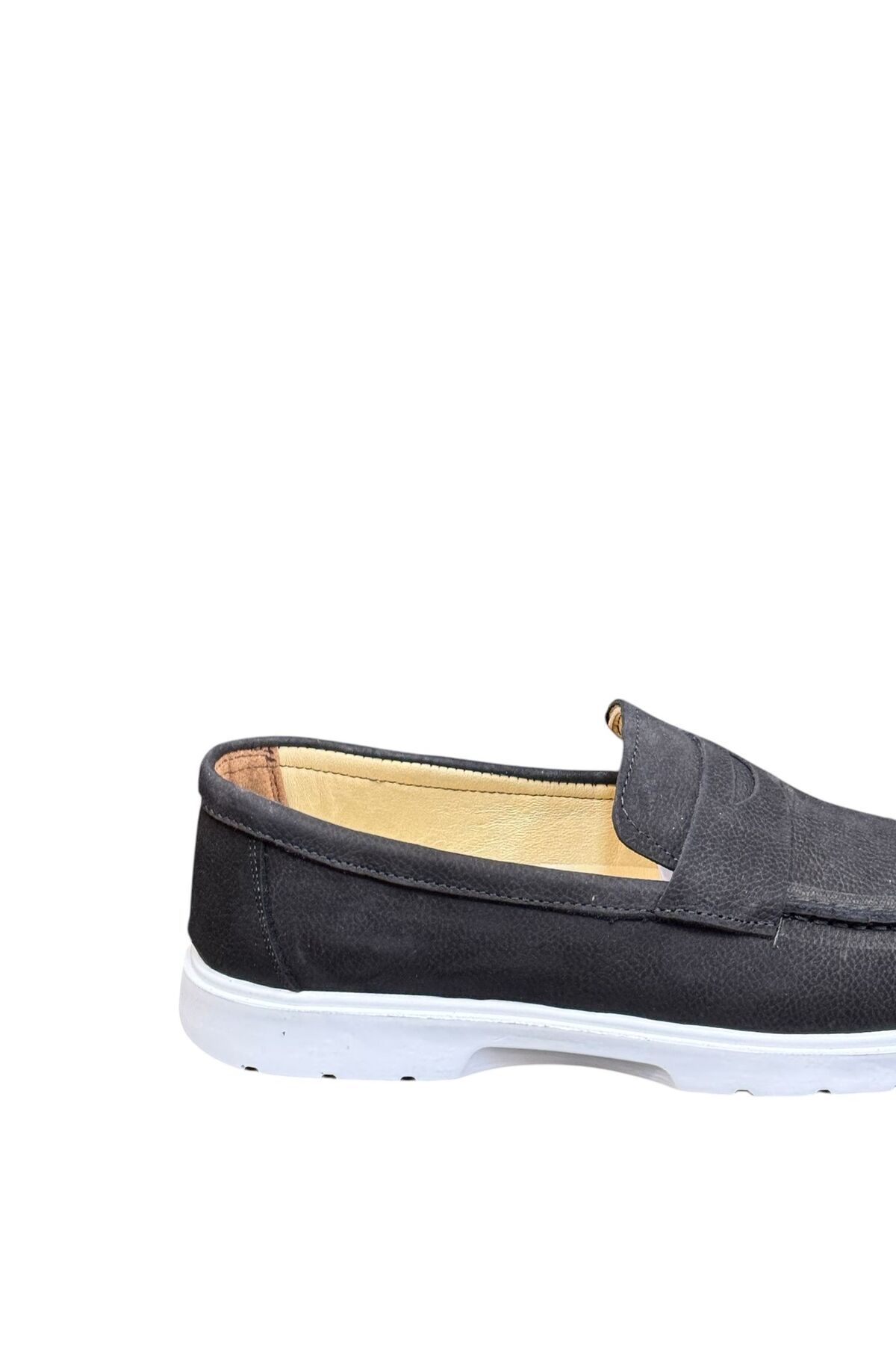 کفش های کژوال مردانه چرم سیاه NUBUK روزانه آرام تابستانی سبک Greyybull Shoes