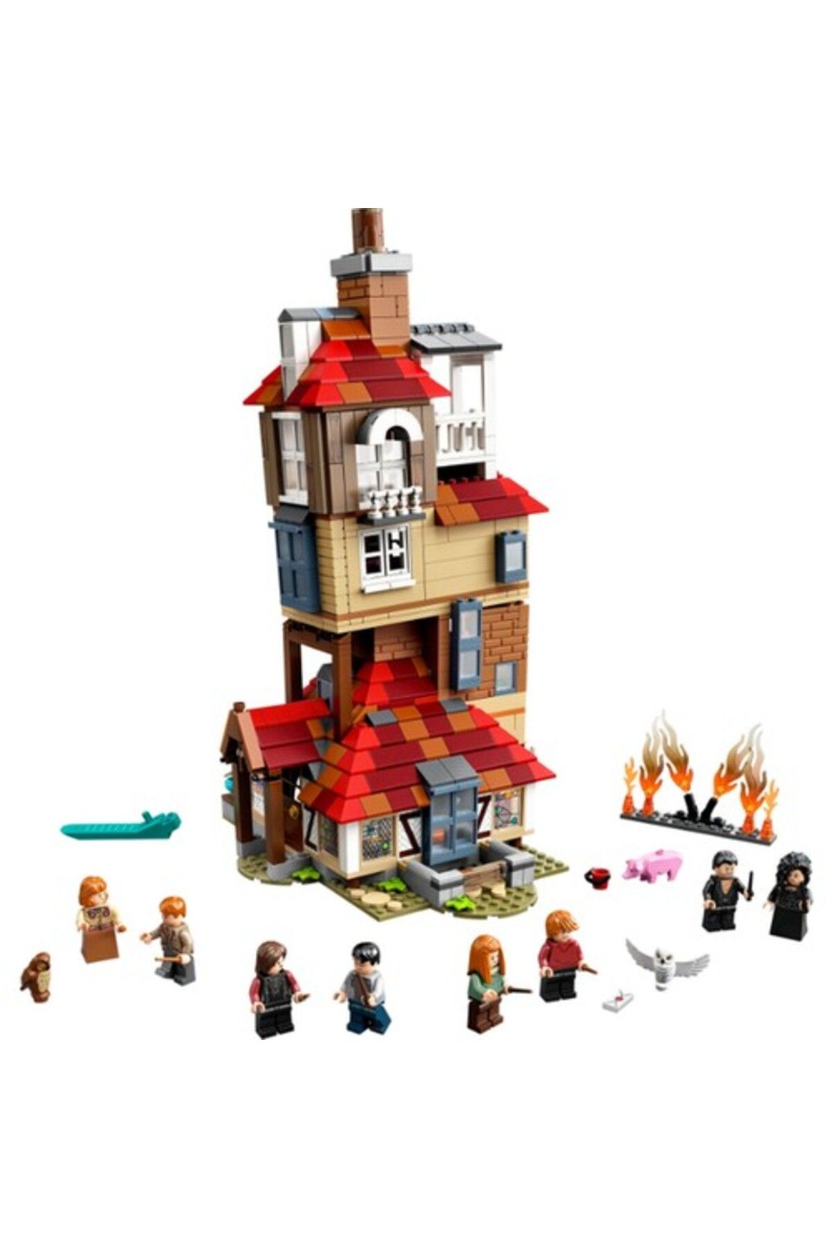LEGO-Harry Potter 75980 Attack On The Burrow 1
