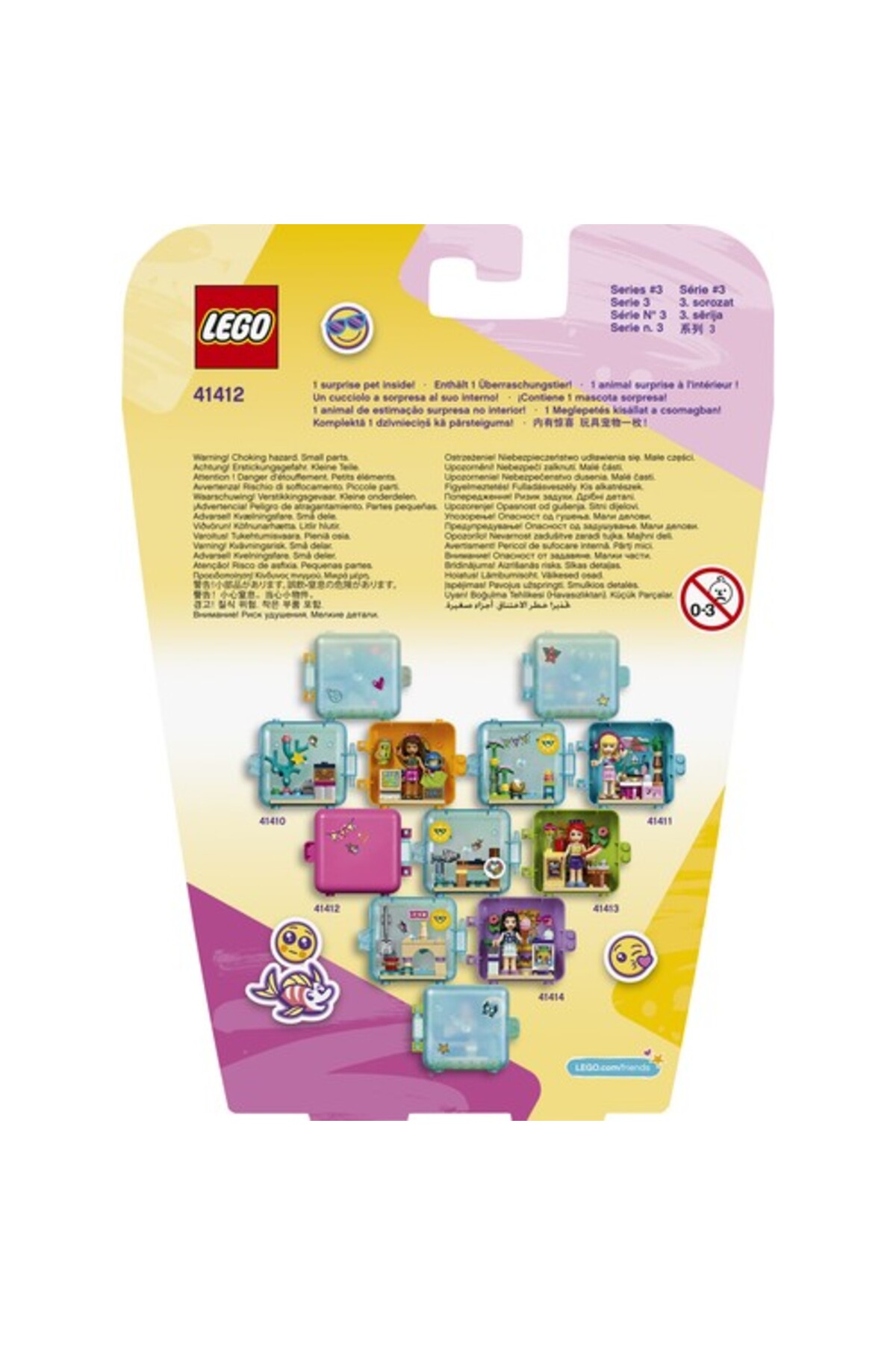 دوستان ۴۱۴۱۲ مکعب بازی تابستانی اولیویا