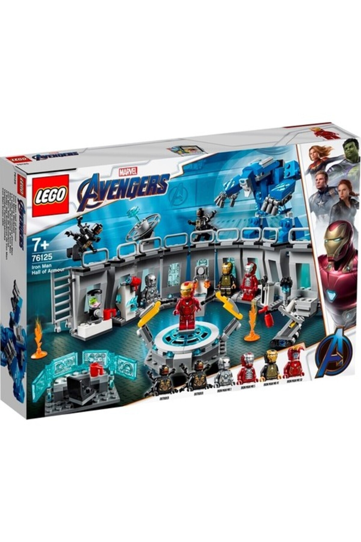 سوپر قهرمانان ۷۶۱۲۵ تالار زرههای مرد آهنی