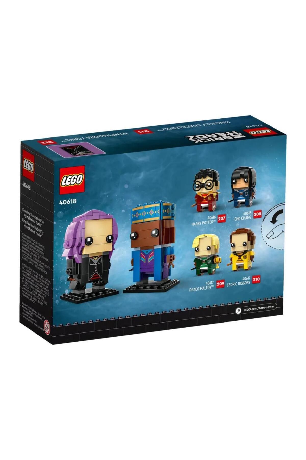 LEGO-Harry Potter 40618 Kingsley Shacklebolt & Nymphadora Tonks 2