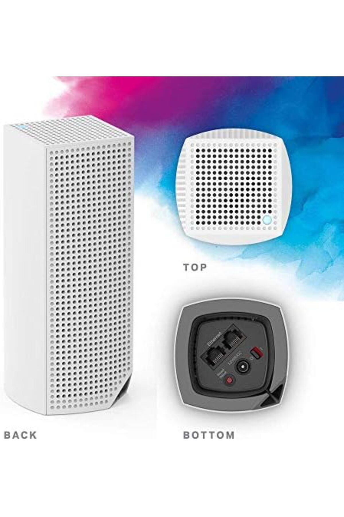 Linksys-WHW0303 Velop Tri-Band Whole Home Mesh WiFi System (AC2200 WiFi Router/WiFi Extender 4