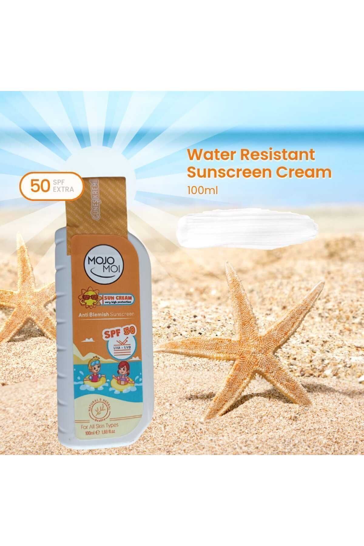 Mojo Moi Bebek Ve Çocuklar Için Spf50 Koruyucu Yüz Ve Vücut Güneş Kremi 100 ml fotoğrafı 2 (önizleme)