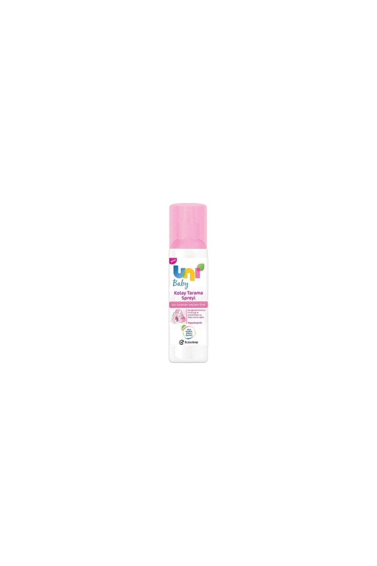 Uni Baby Unisex Kolay Tarama Spreyi 200 ml 2li fotoğrafı 2 (önizleme)
