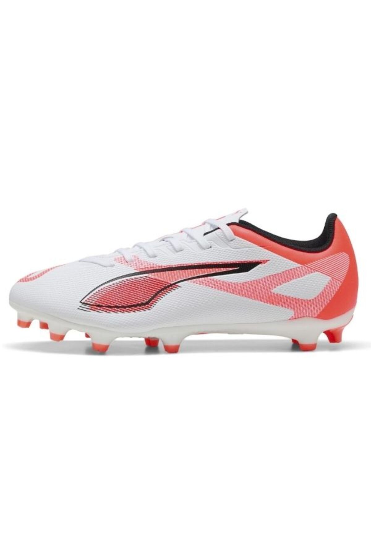 کفش فوتبال مردانه Ultra 5 Play Fg/ag سفید- مشکی براق قرمز 10816901 Puma