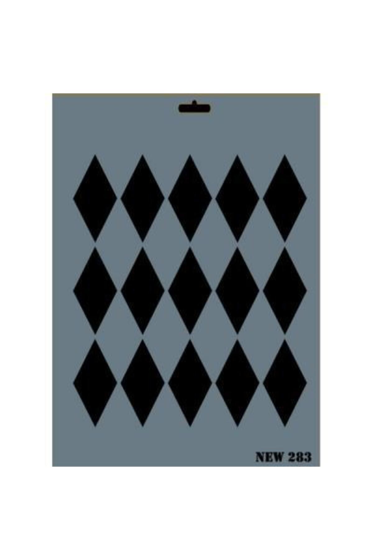 feifei Rich New Seri N-283 Stencil 35x25 Cm
