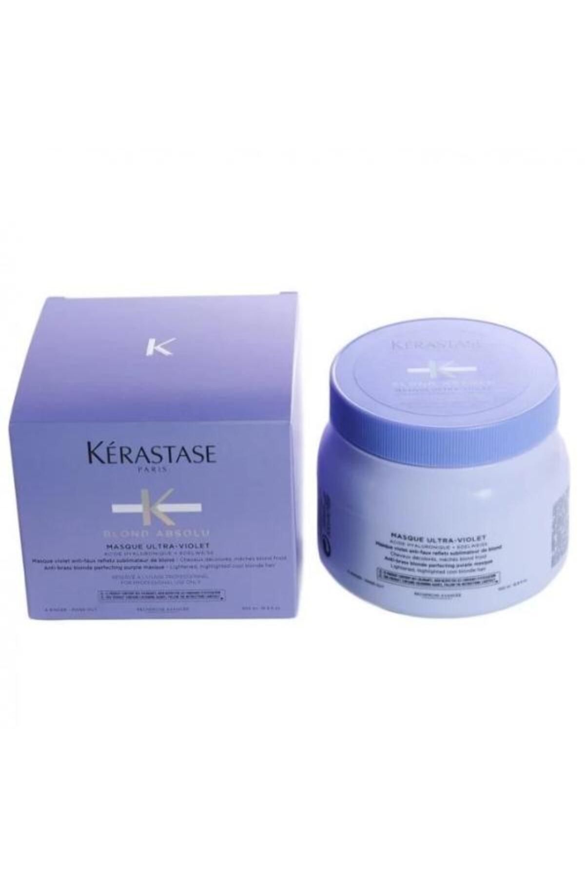 Kerastase Kerastase, Blond Absolu Ultra-violet, Masca De Par Pentru Neutralizarea Tonurilor Galbene, 500 Ml Femeie - One Size