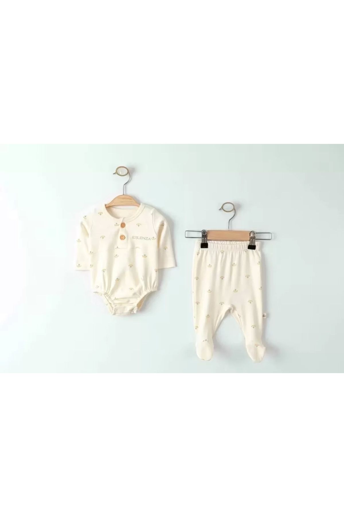 Miravm Eslenza Baby Zıbın Takım 0002 Bej