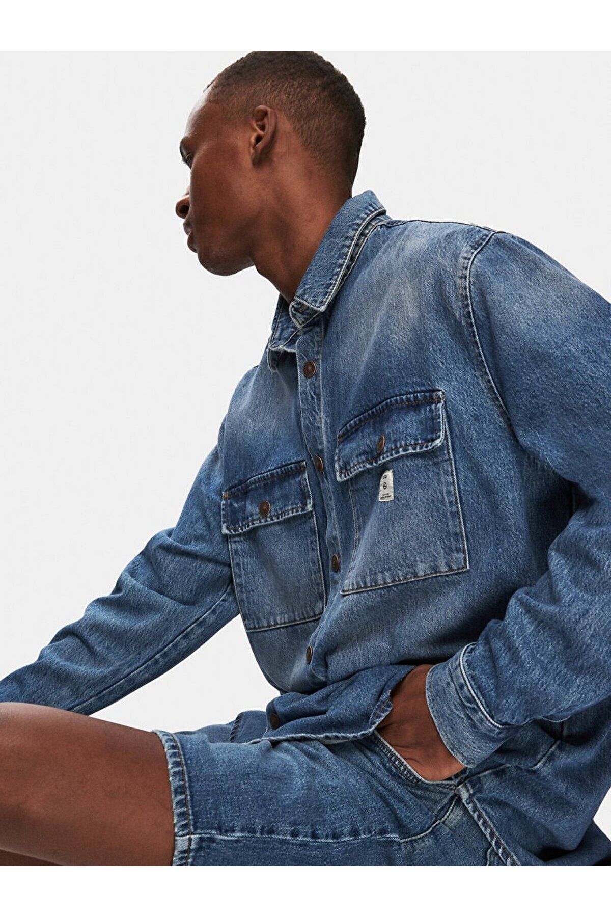 Ltb-Steven Oversize Jean Košile 7