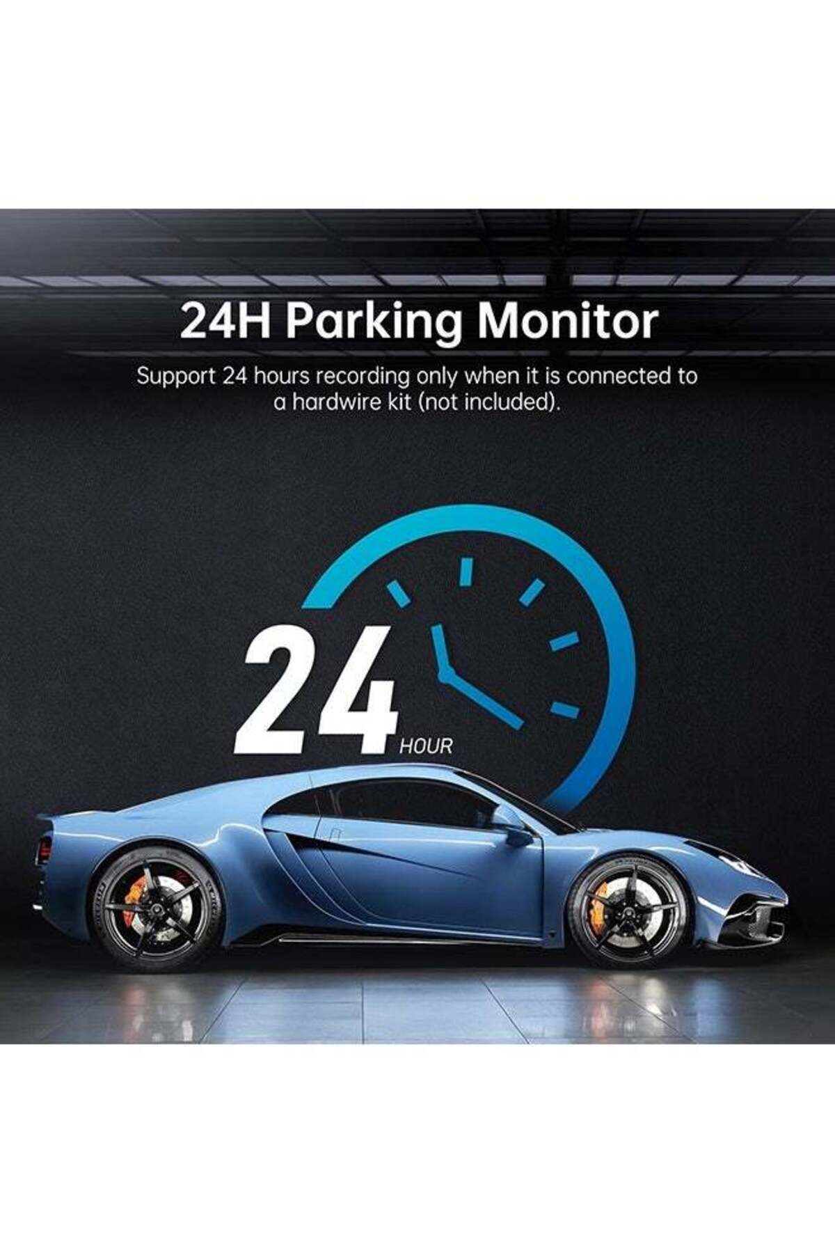 Generic-LINGDU D600 4K Car Dash Cam Front and Rear 170 Degree Wide View Angle Built-in 5GHz WiFi 7
