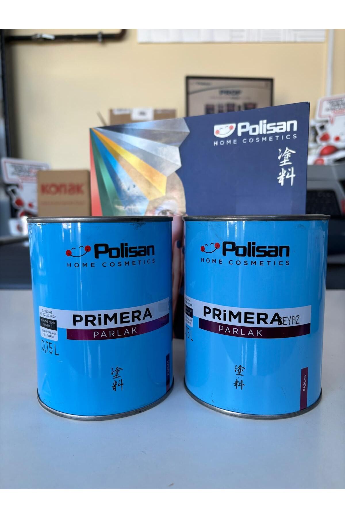 Polisan POLİSAN PRİMERA YAĞLI BOYA HAVAİ MAVİ 0,75 ML