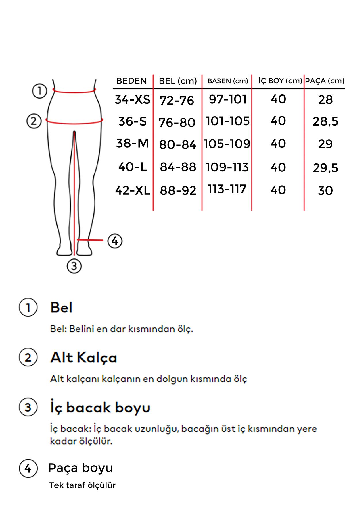 its basic-Dámské g Jeans Color Super dlouhé boxerky Detail Široké džínové šortky 4
