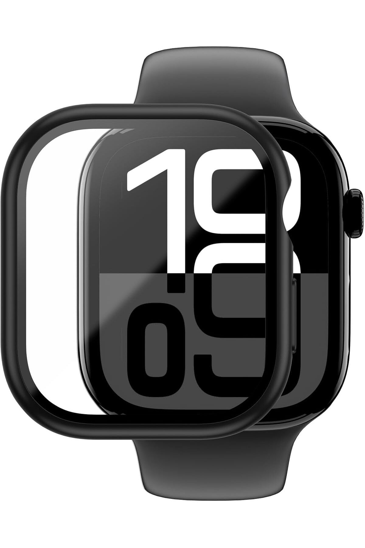 Amazingthing-Amazing Thing Radix FullGuard for Apple Watch 10 42mm case with built in Screen Protector - Black 3