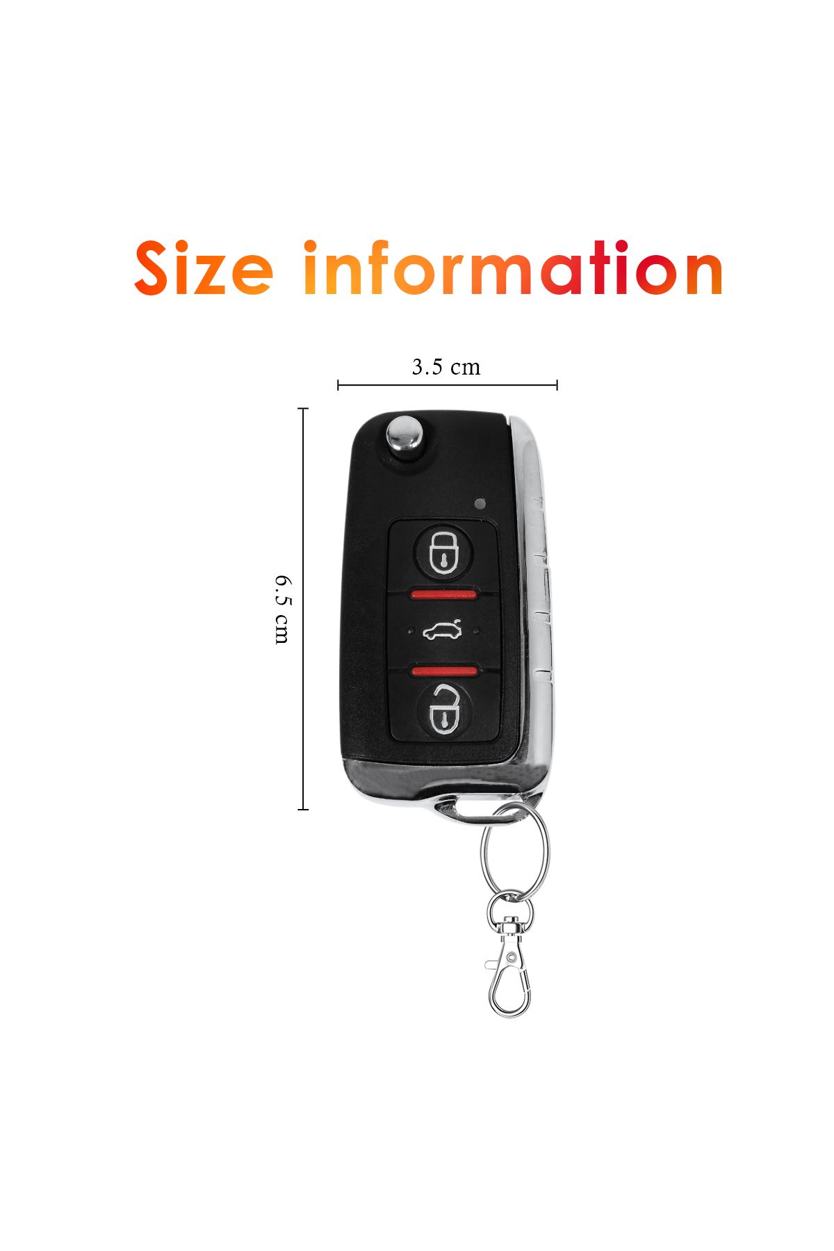 3XR-Car Keyless Entry System with 2 Remotes and Full Wiring Kit for Vehicle Security – Advanced Design 7