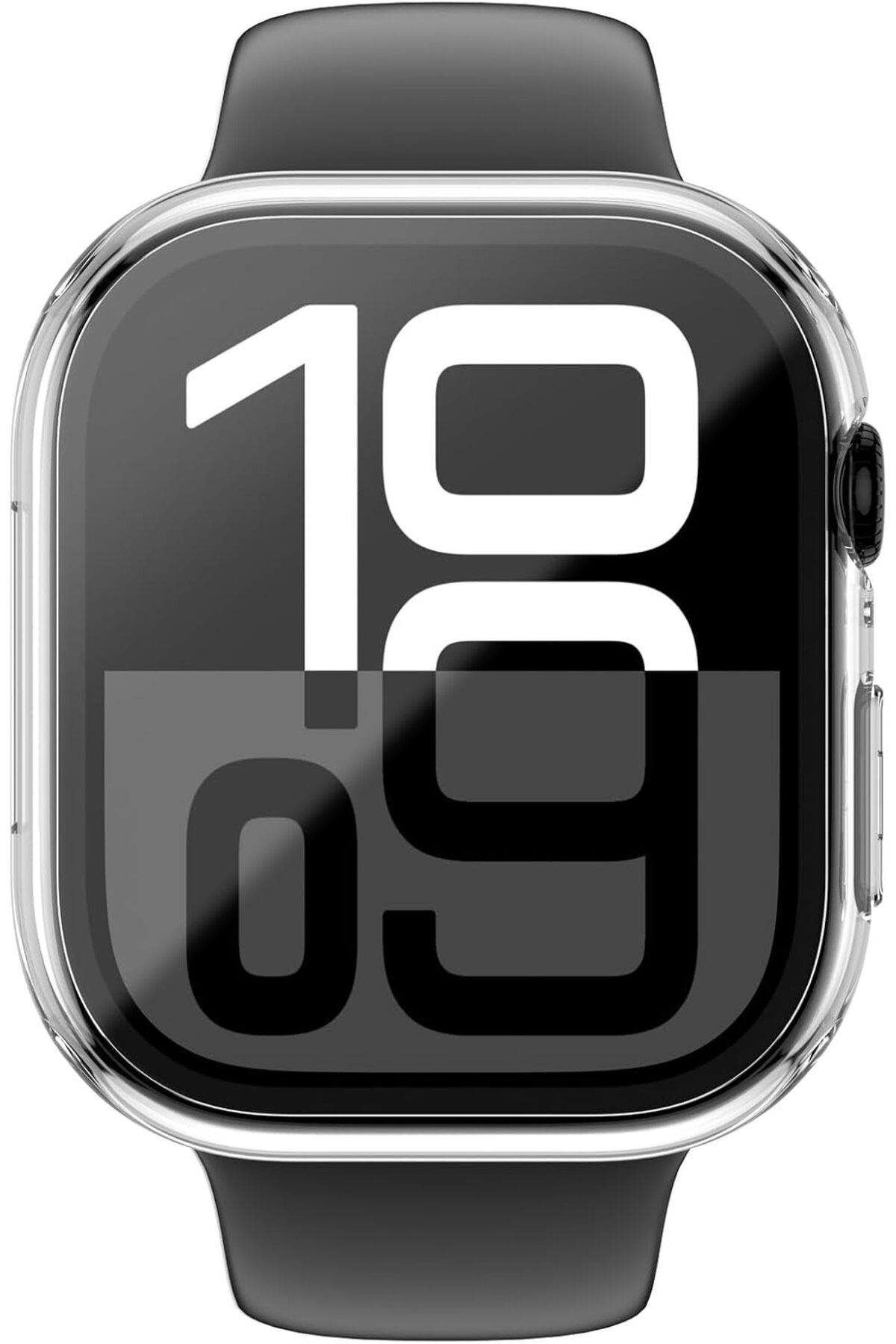 Amazingthing-حافظة Radix FullGuard من Amazing Thing لساعة Apple Watch 10 مقاس 42 مم مع واقي شاشة مدمج - شفاف 4