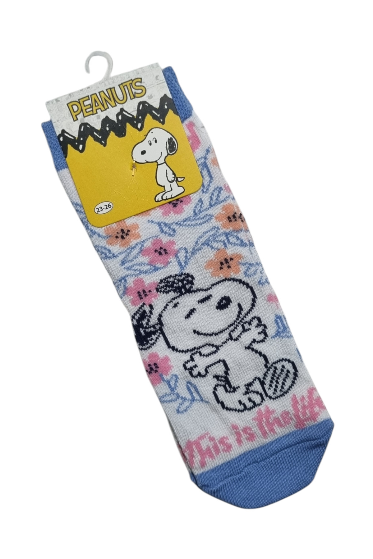 PEANUTS-Girl's and Baby Snoopy Licensed 3-Piece Socks. (3 Pieces Price) 4