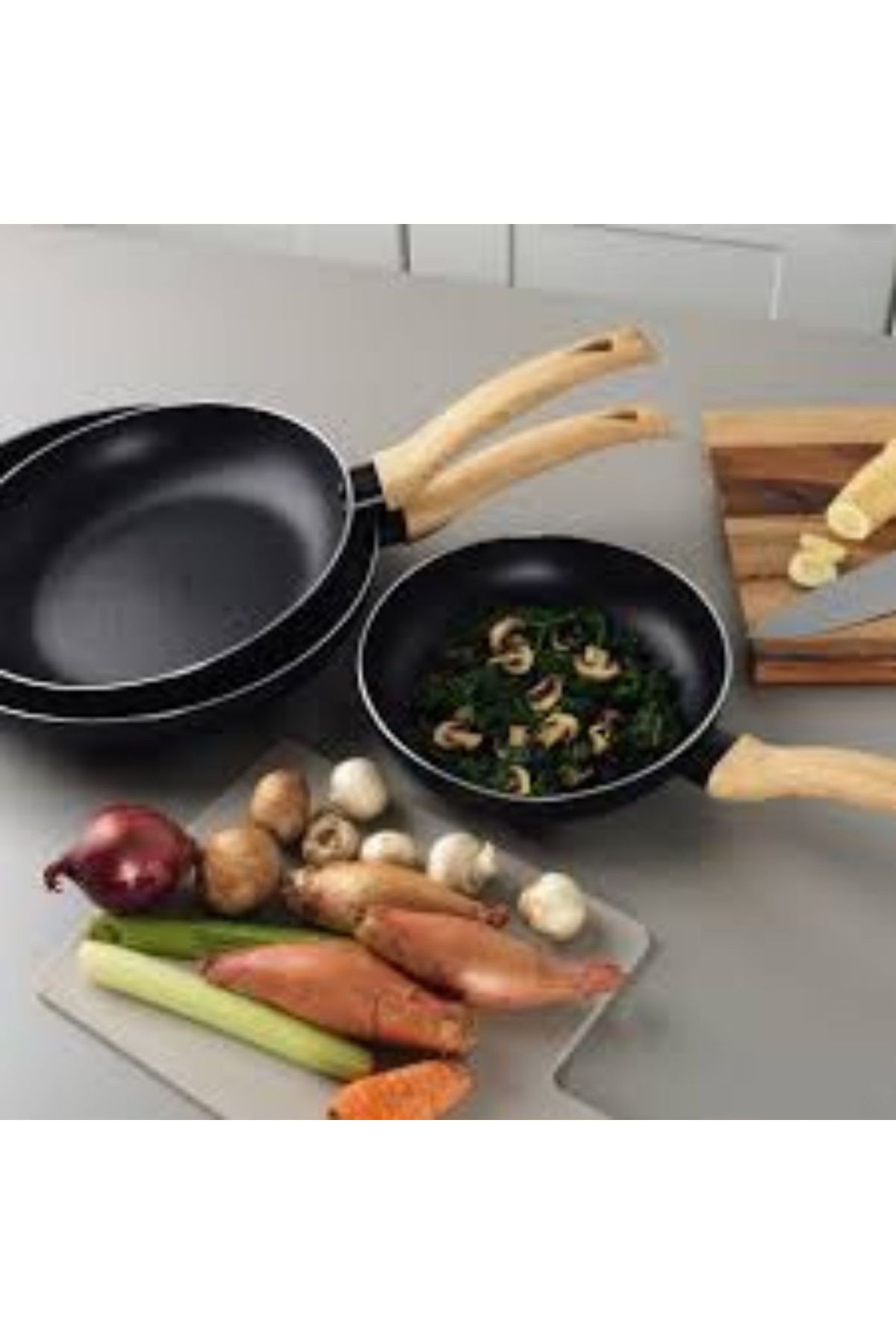 progress-Tigaie universala 24cm, invelis non-stick, Scandi Smartstone 3