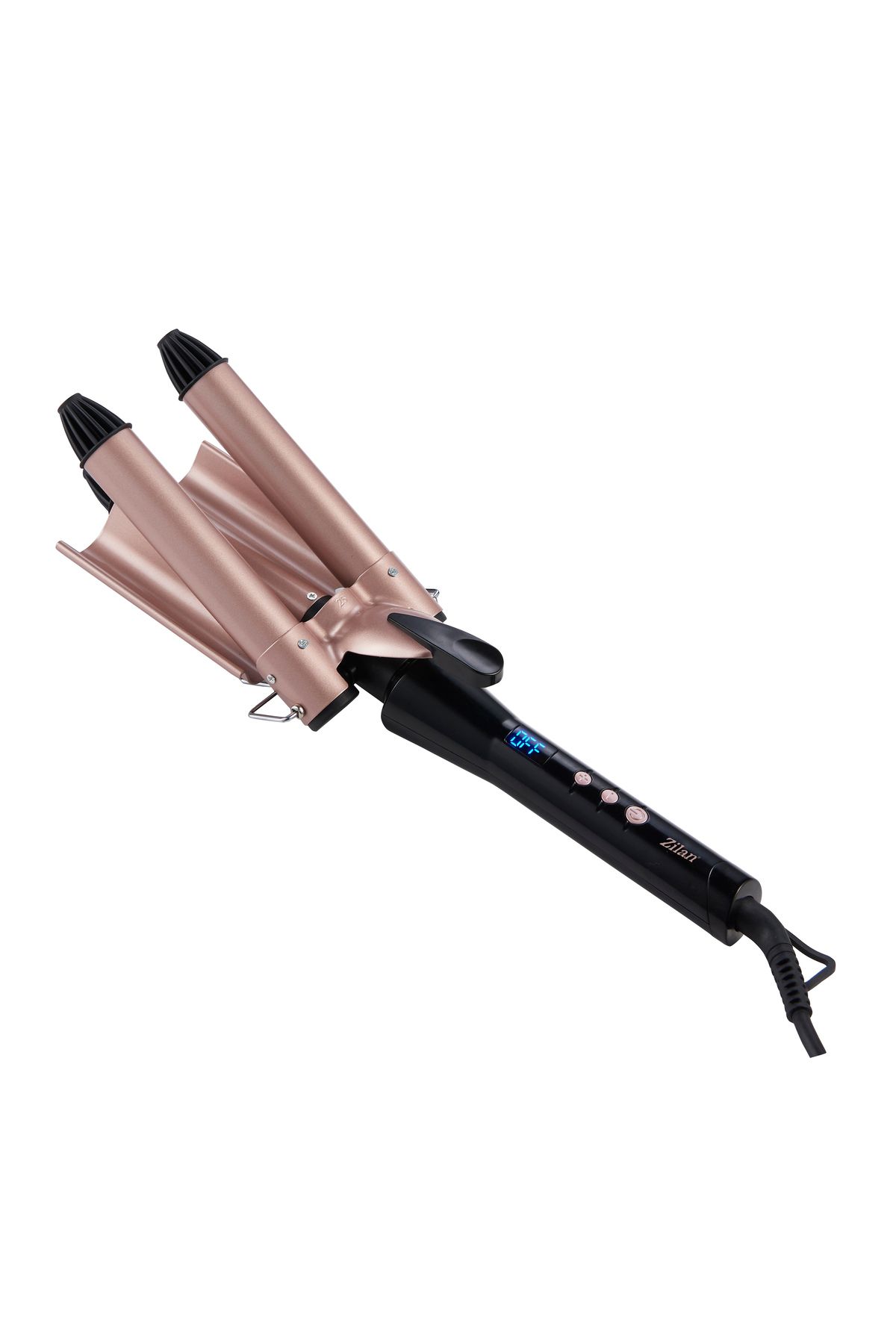 Zilan-Zilan ZLN9198 hair curler with 3 elements, 5 temperature settings, LED display, 128W 7