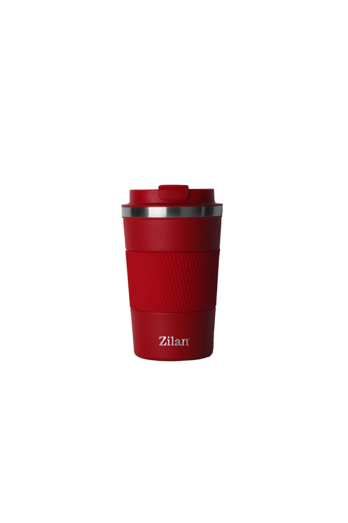 Zilan Cana De Cafea Zilan Zln9880 Termos, Capacitate 380ml, Interior Din Inox, Pereti Dublii, Rosu - One Size