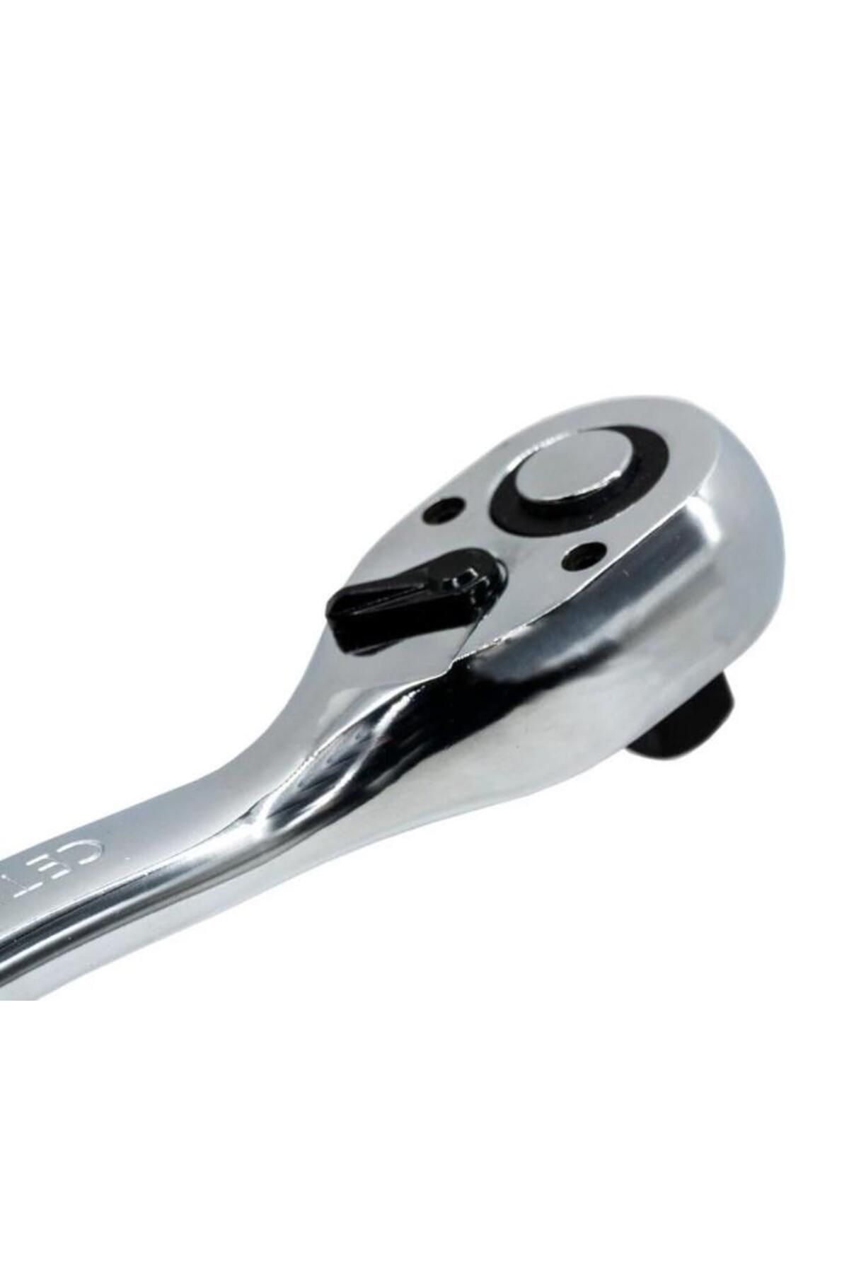 Ceta-1/2" Buttoned Ratchet Handle (ANGULAR BODY) 2