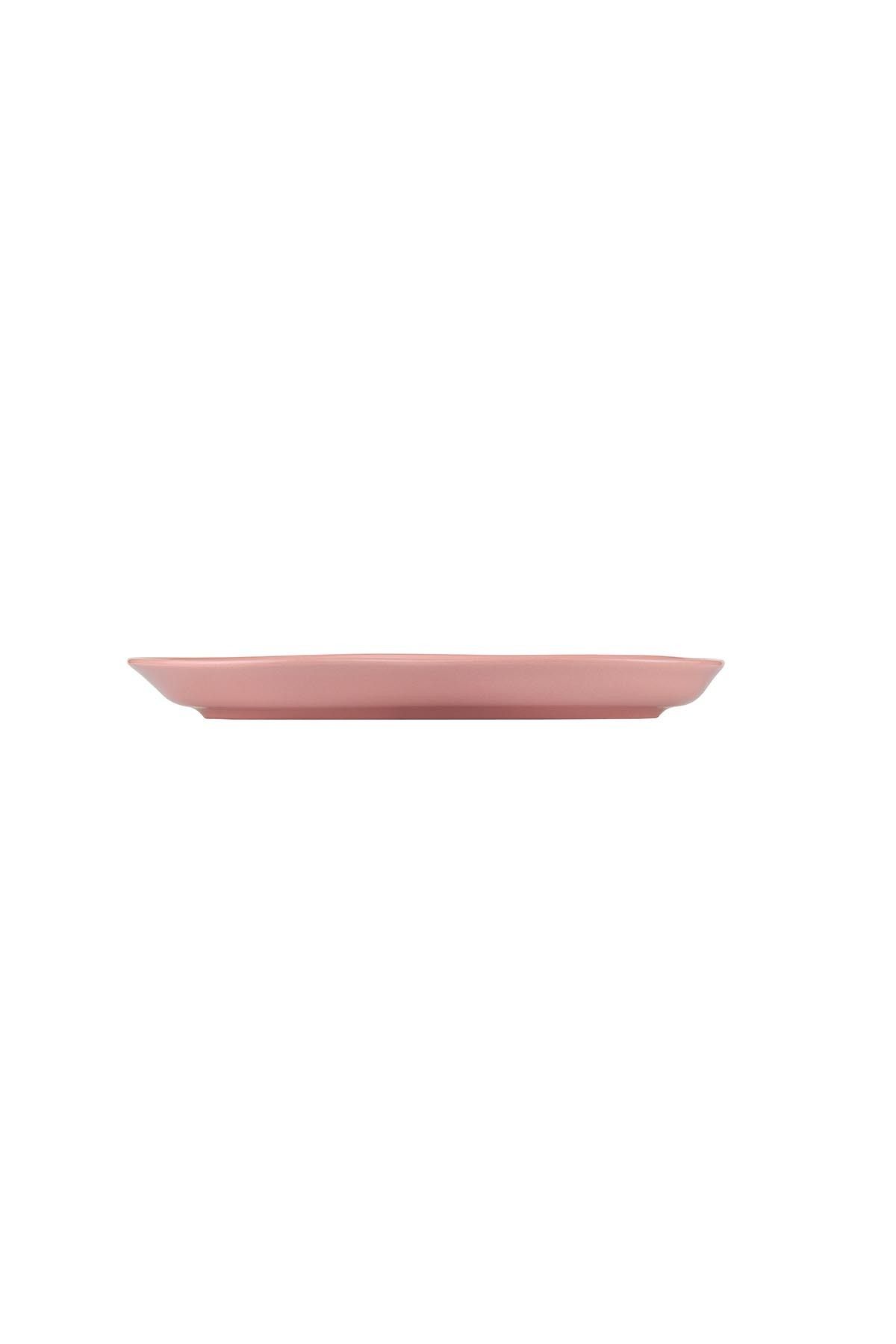 Kütahya Porselen-Set farfurii pentru barca Pink Scallop 2 bucăți 28x19 cm 2
