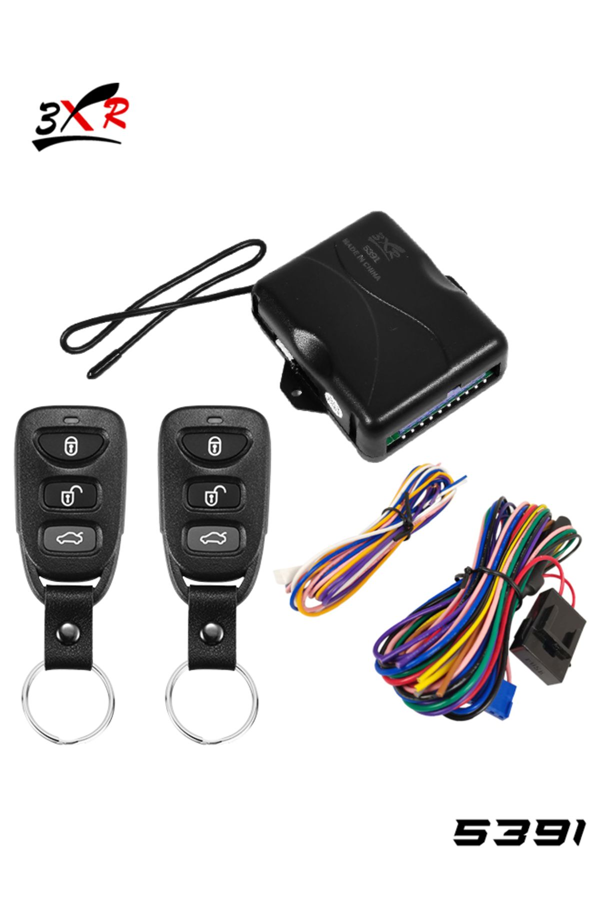 3XR-Car Keyless Entry System Central Locking Remote System with Universal Compatibility 1