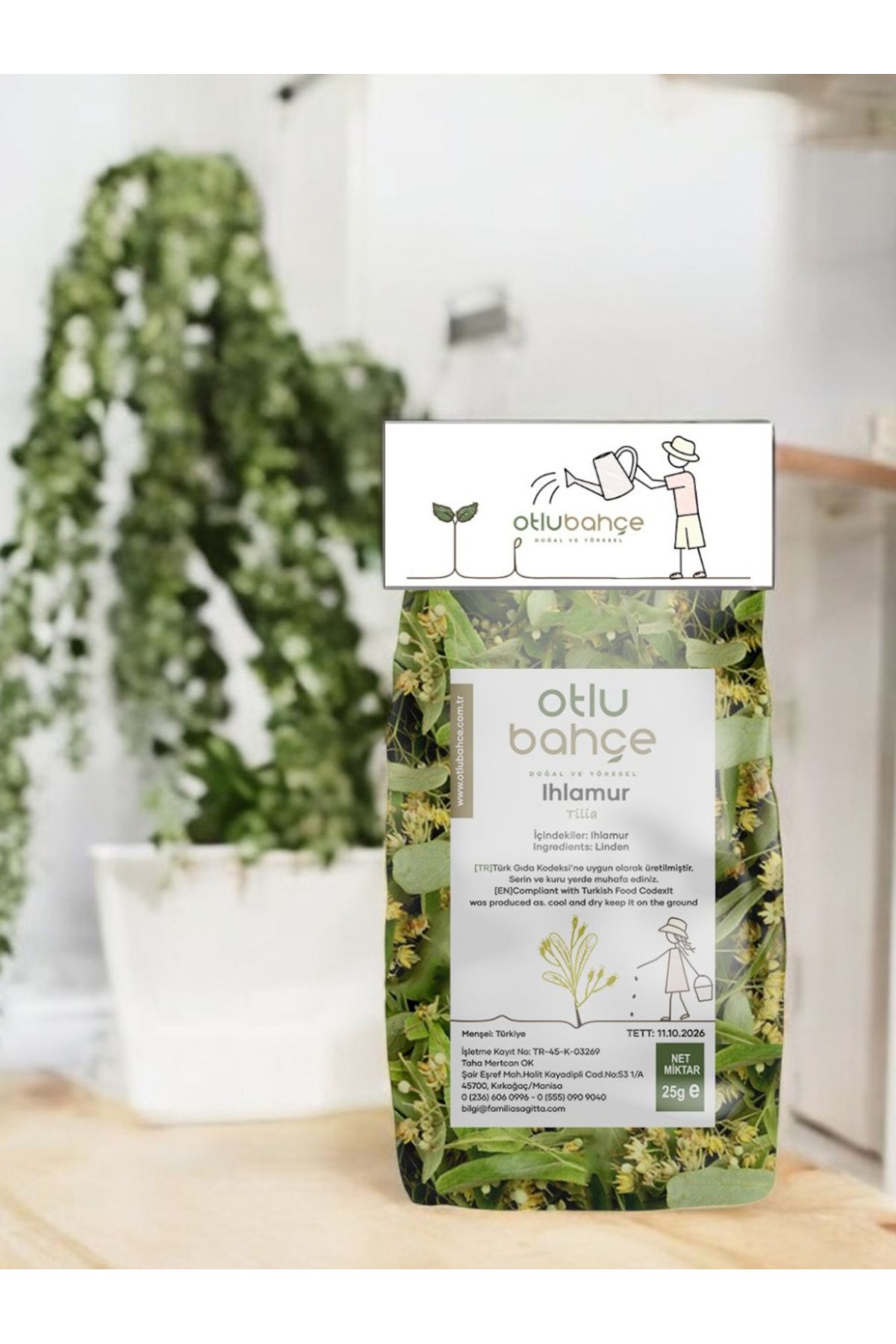 Otlu Bahçe Ihlamur, Linden, Tilia 25g