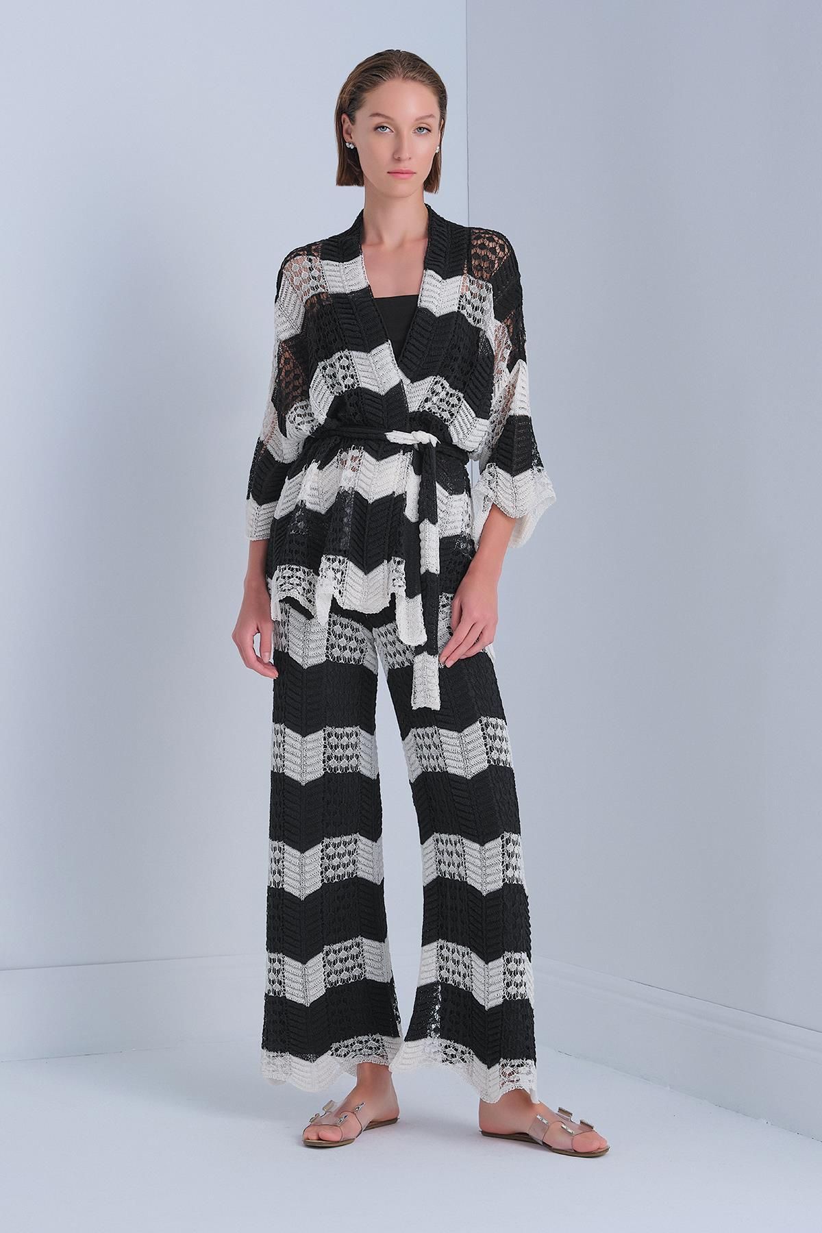 JOIN US-Openwork Lined Multi Pants 4
