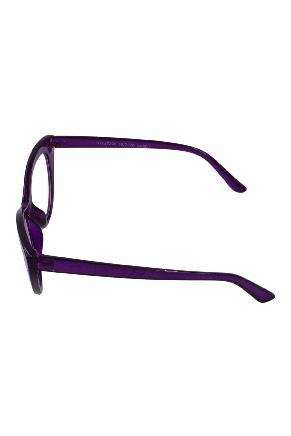 BM GİFT DESİGN-Ochelari de soare dama cat eye mov 3