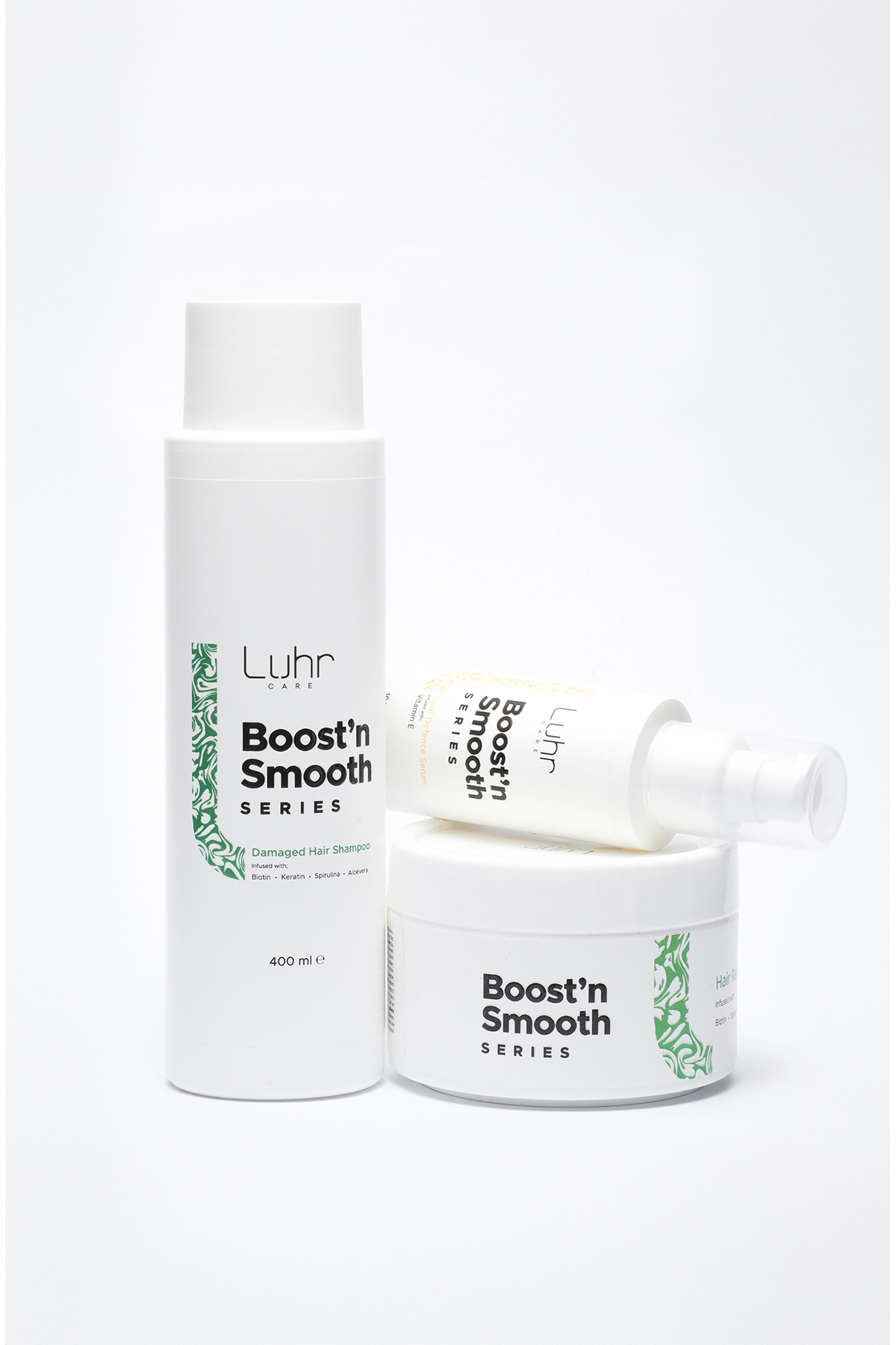 Luhr Care Yıpranmış Saçlar İçin Onarıcı Bakım Seti — LCSET01