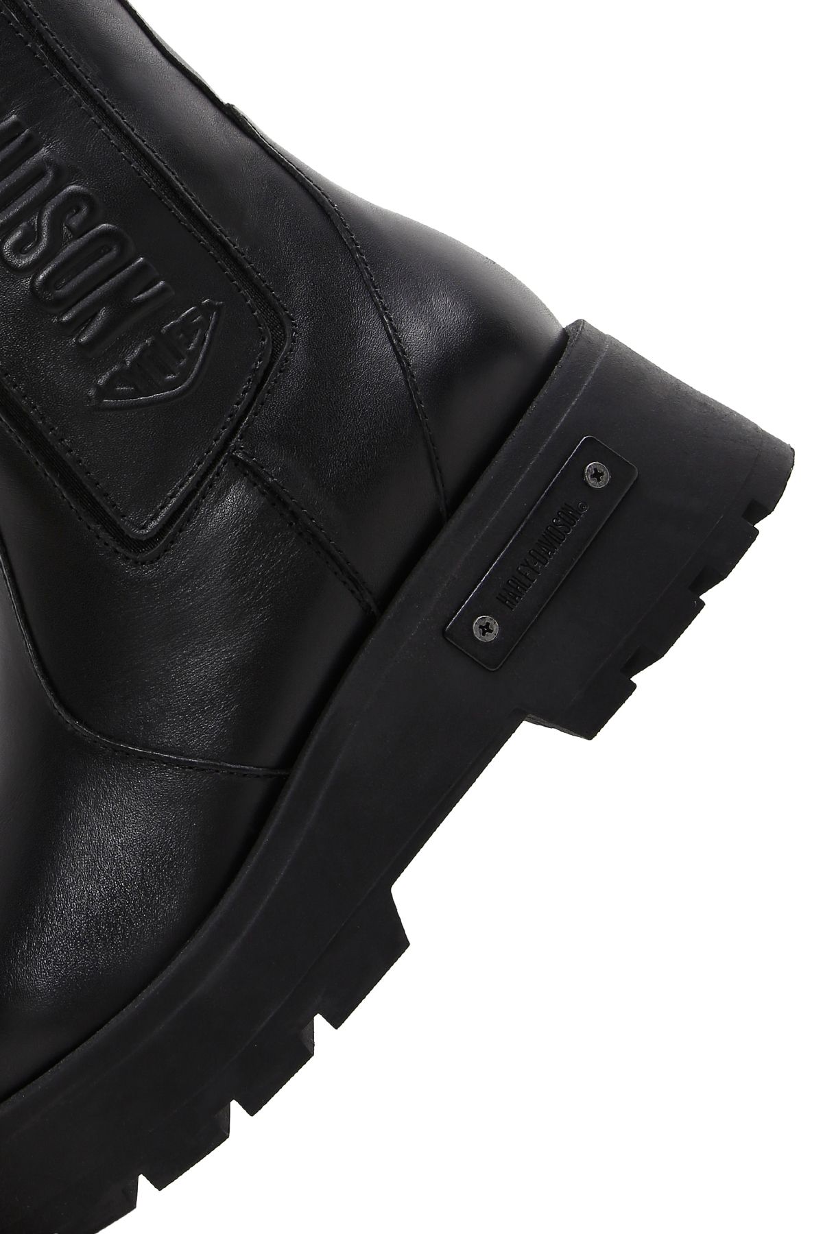 Harley Davidson-Cizme Chelsea din piele Angela negre de damă 021z 100626 7