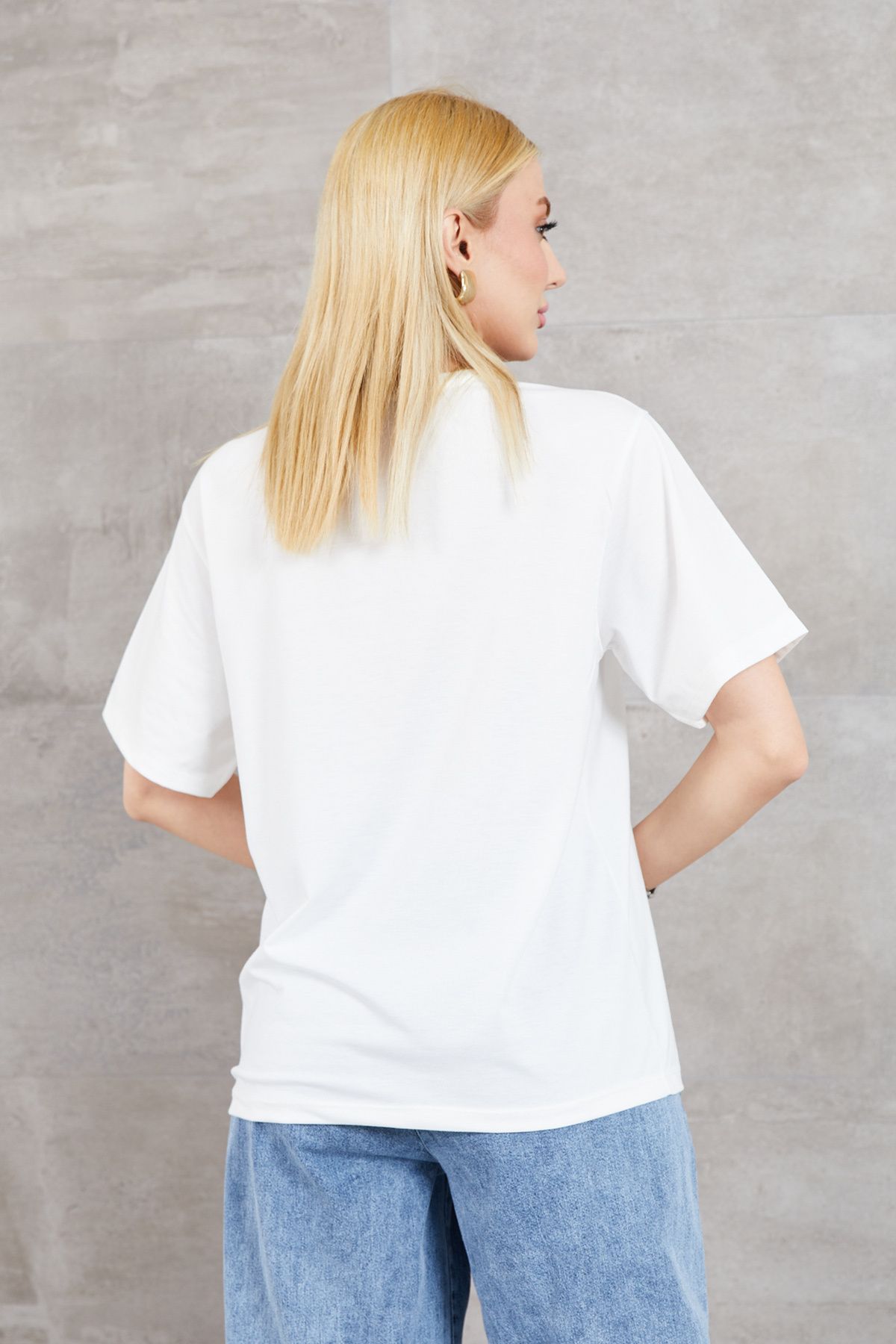DPARİS-Stoned Rabbit Printed T-Shirt 6