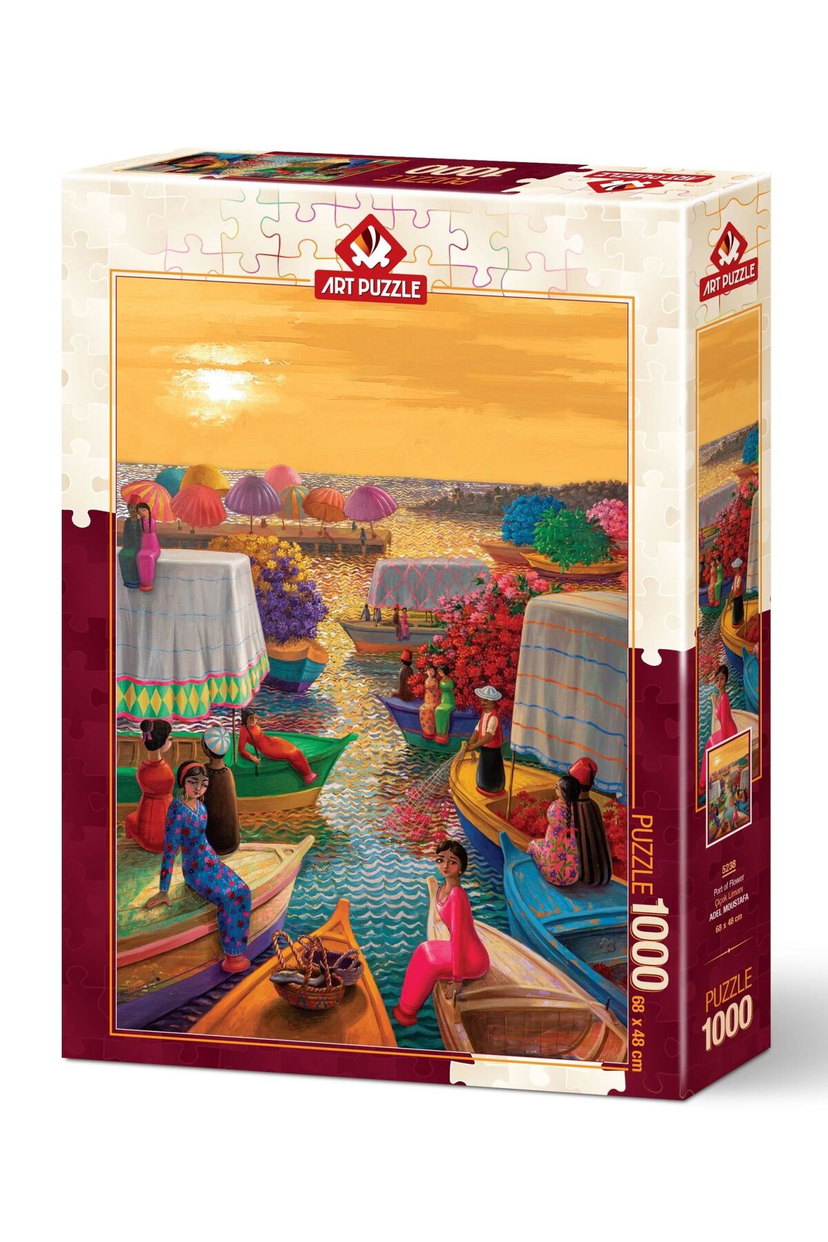 Art Puzzle Çiçek Limanı 1000 Parça Puzzle - Fiyatı, Yorumları