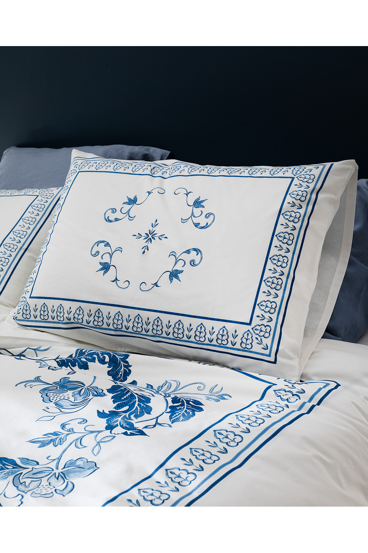 Madame Coco-Orlena Doppelbettbezug-Set - Blau 3