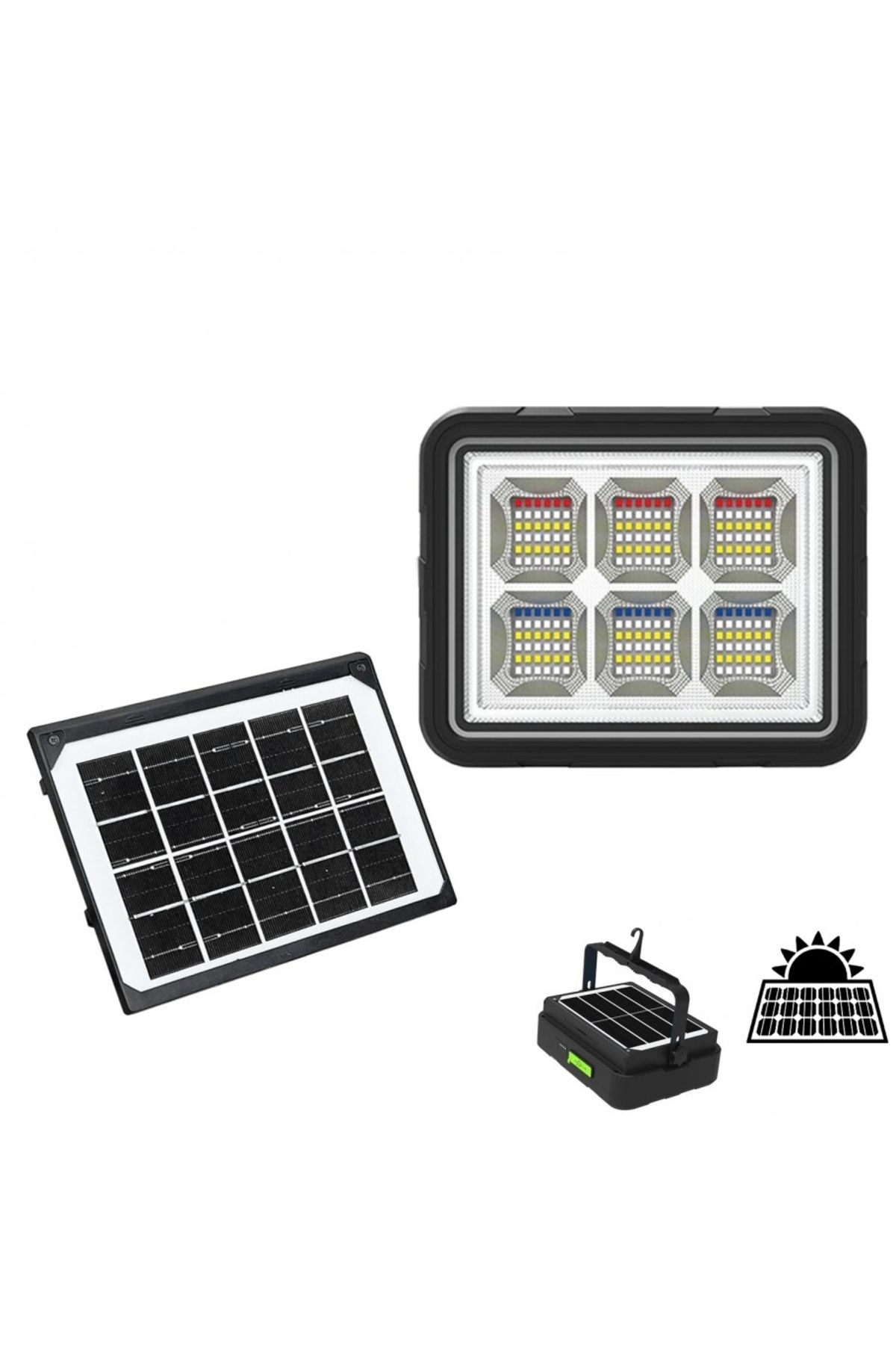 Skygo 150W Güneş Enerjili Solar Kamp Feneri - Projektör WS-5570