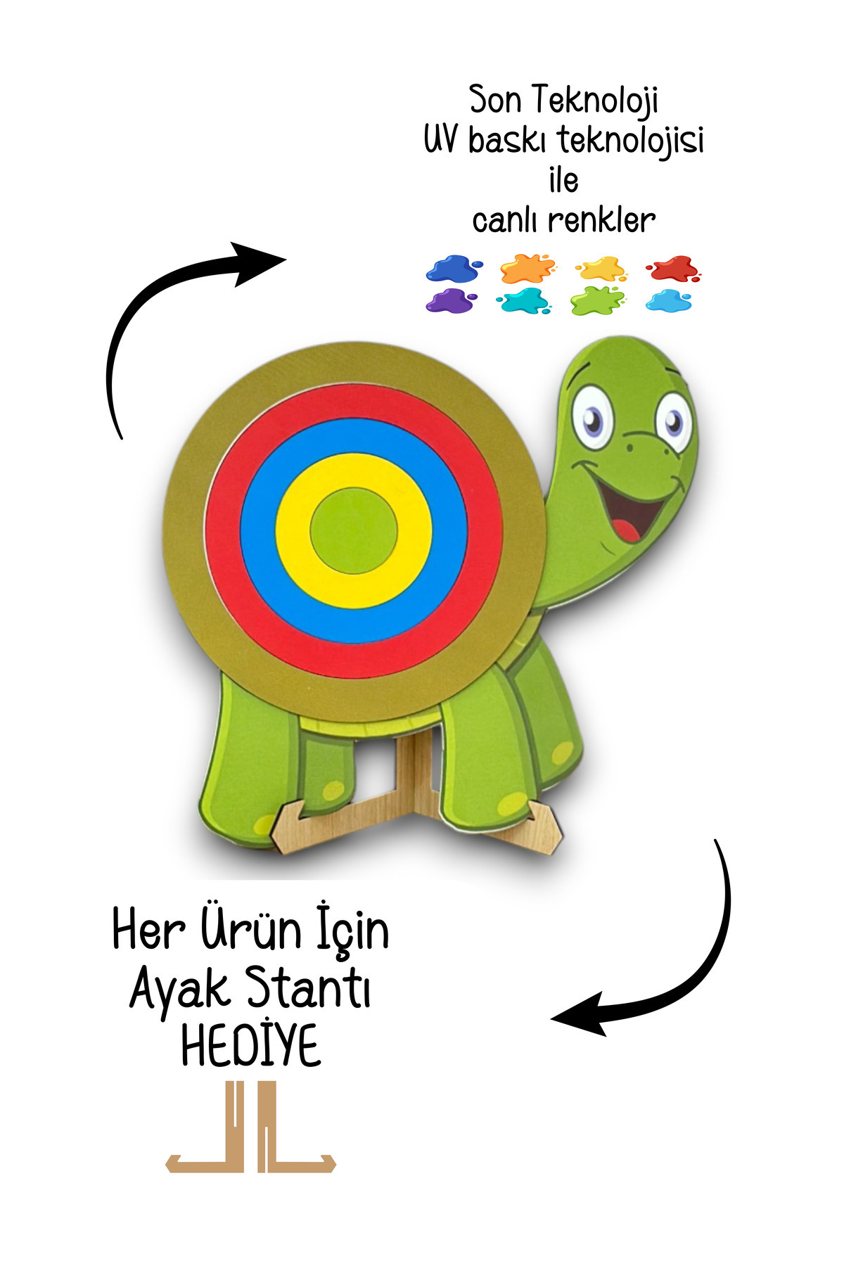 Karter İnovasyon Kaplumbaga Puzzle,Egitici Puzzle,Montessori Egitici Oyuncak,Ahsap Egitici Oyuncak,Ahsap Kaplumbaga fotoğrafı 6 (önizleme)