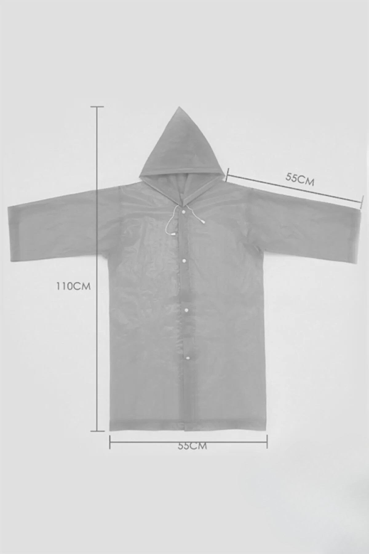 İMEXTECH Unisex Çocuk Beyaz Su Rüzgar Geçirmez Yağmurluk fotoğrafı 7 (önizleme)