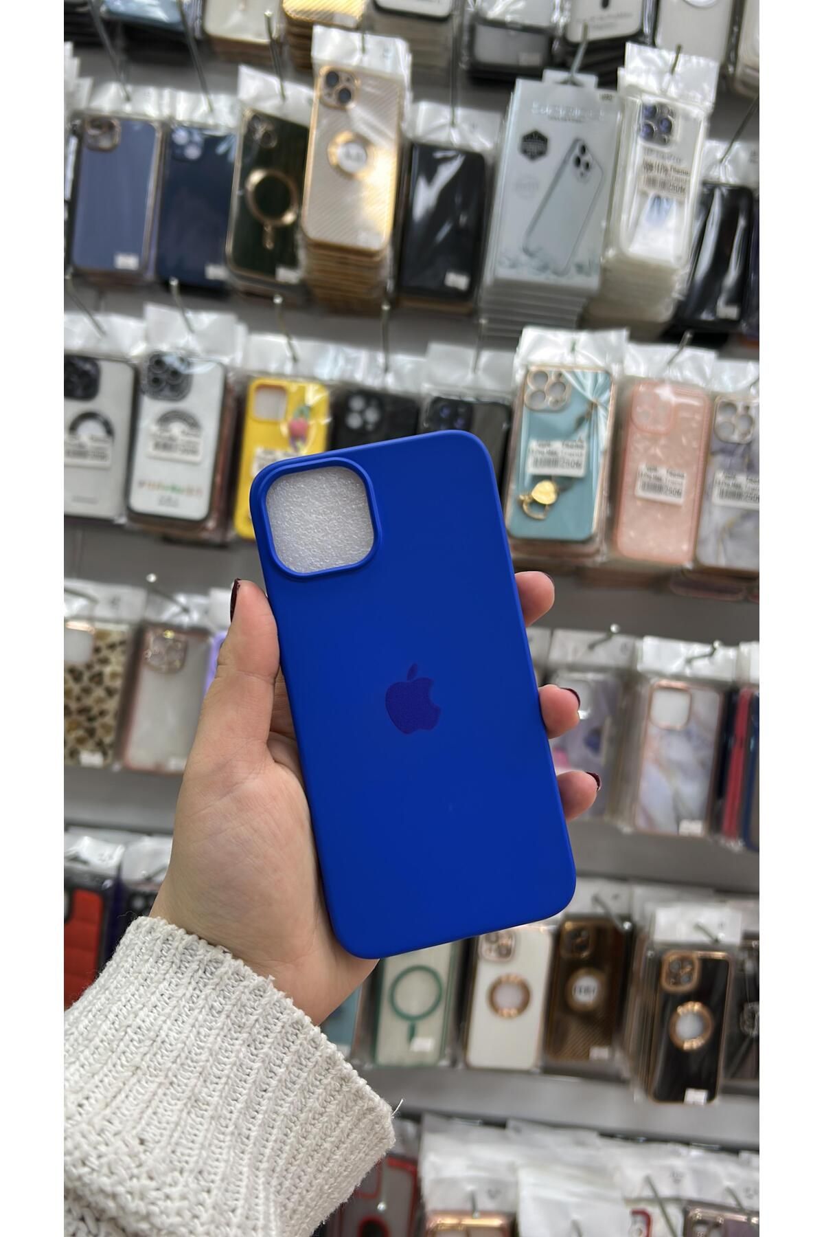 TECNOTREND Apple İphone 12/12 PRO Içi Kadife Lansman Silikon kılıf