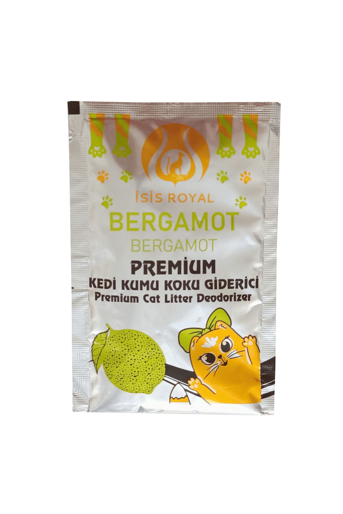 feifei Kedi Kumu Koku Giderici 25 gr Bergamot Kokulu