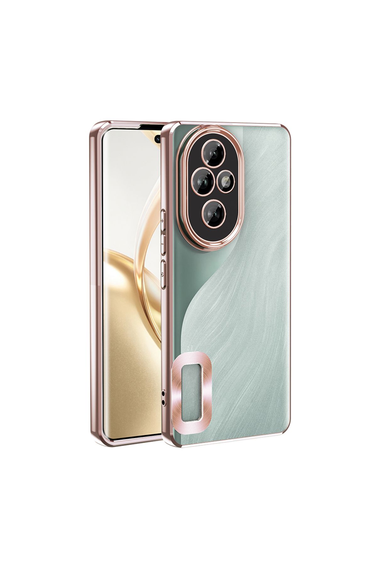 TECNOTREND Honor 200 Pro Kamera Korumalı Logo Gösteren Omega Kapak