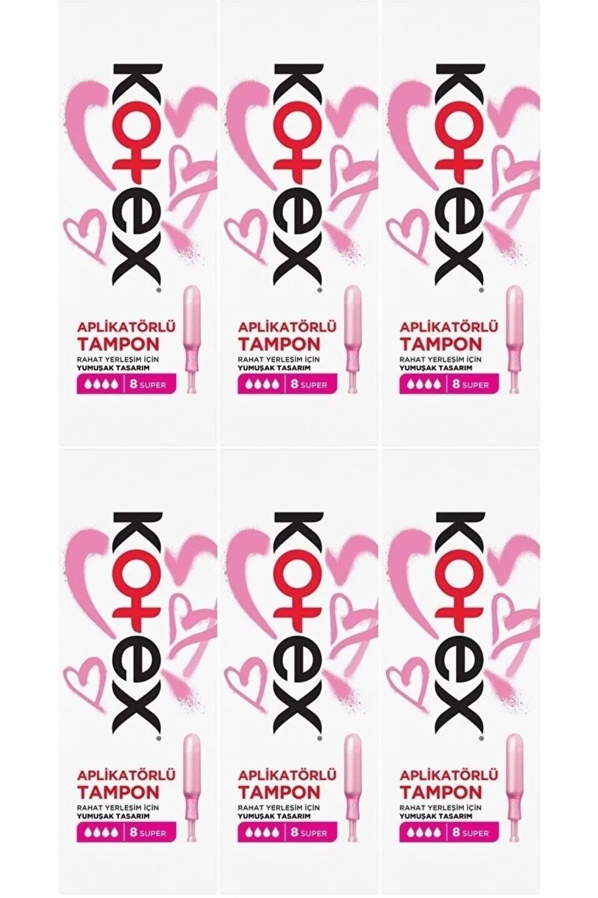 Kotex-Super 48 Li Applicator Buffer 6Pk Set 1