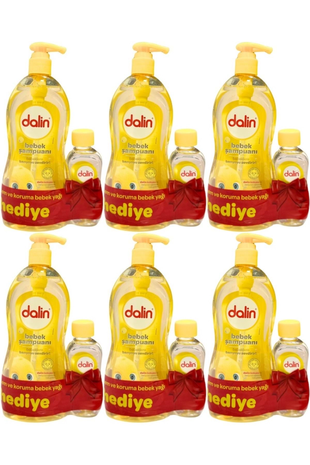 Dalin Bebek Şampuanı Klasik 700ml Pompalı Bebek Yağı 100ml (NEM KORUMA ...
