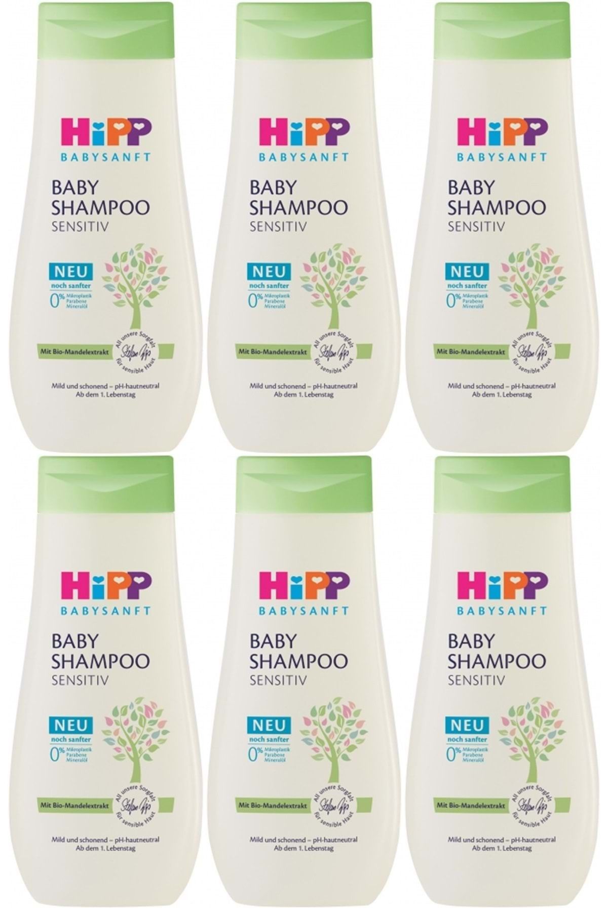 Babysanft Bebek Şampuanı (BABY SHANMPOO) Sensıtıv 200ml (6 LI SET)