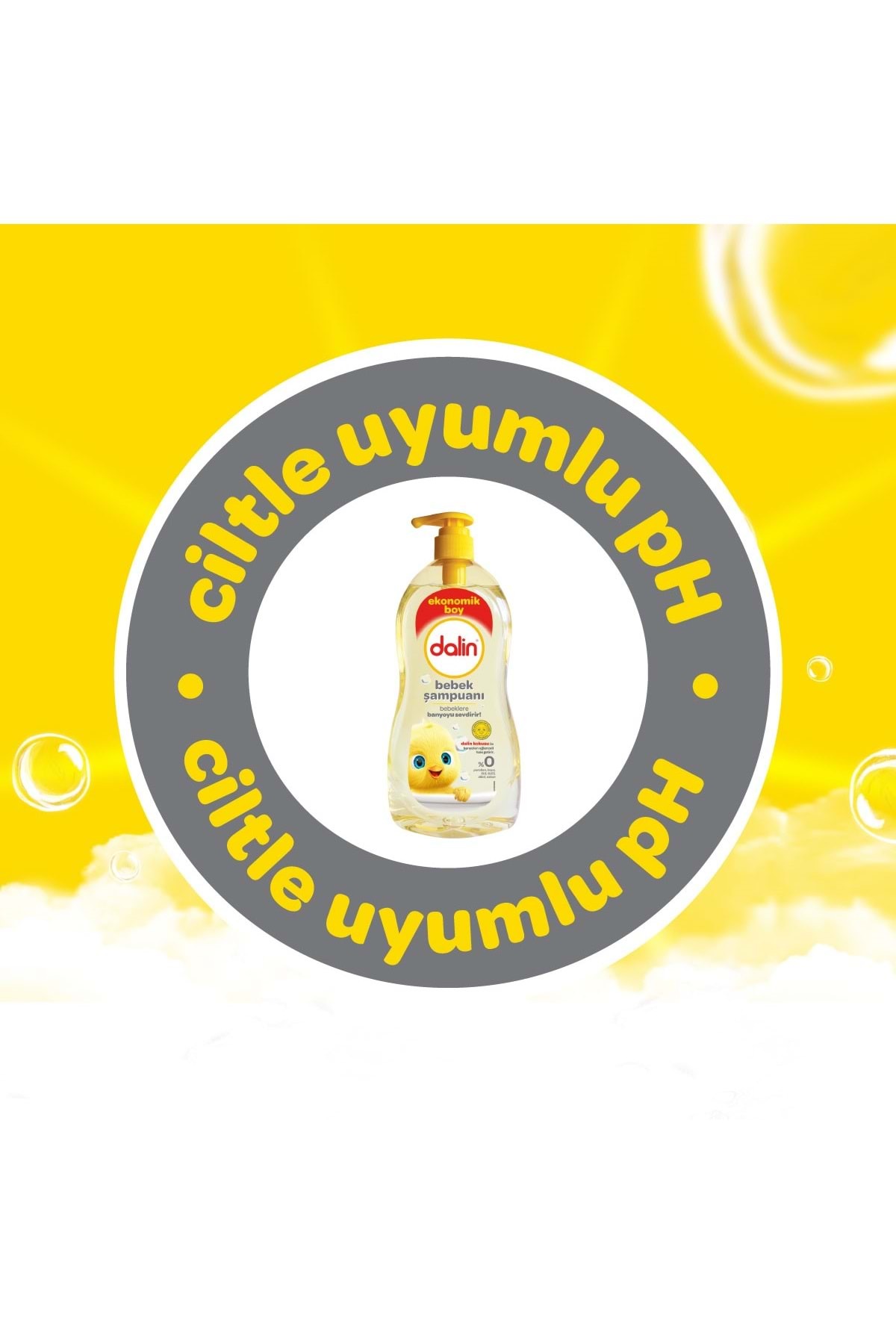 Dalin Bebek Şampuanı 900ml Klasik Pompalı (3 LÜ SET) fotoğrafı 7 (önizleme)