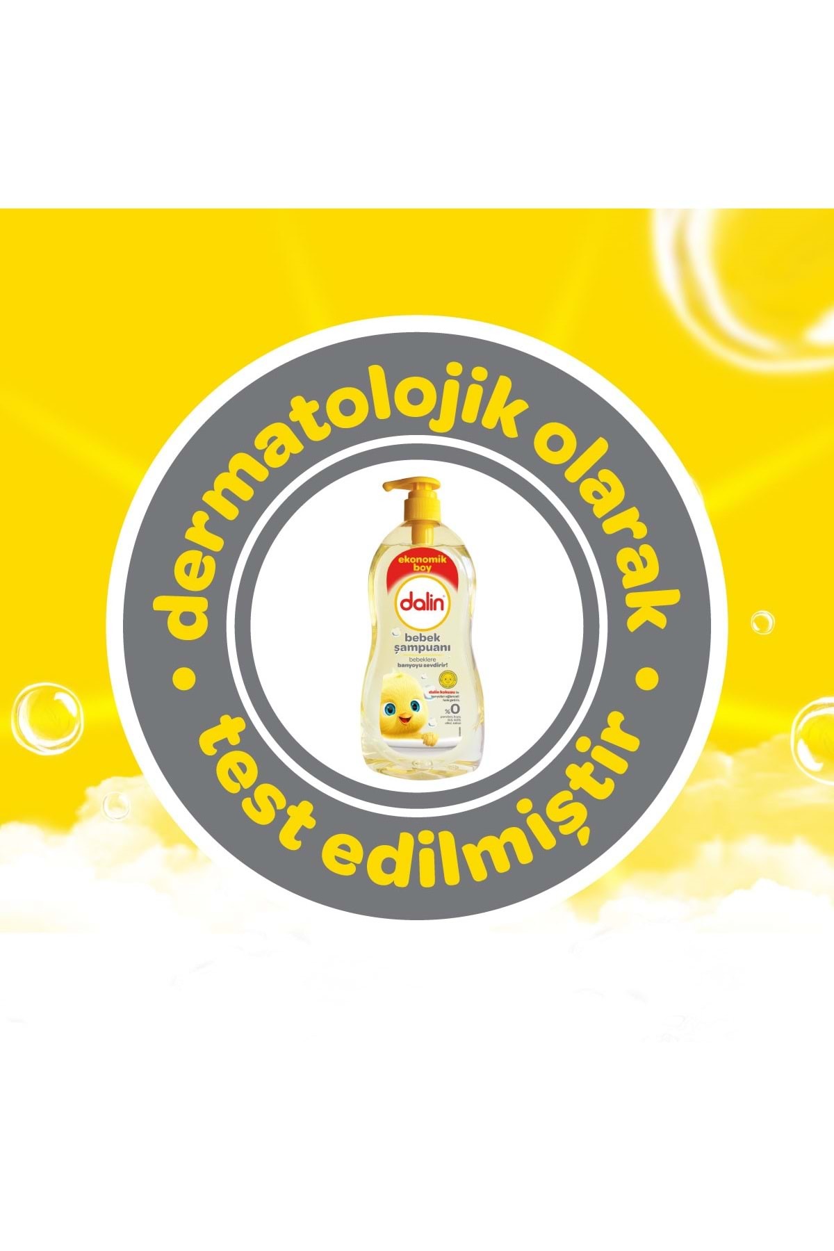 Dalin Bebek Şampuanı 900ml Klasik Pompalı (3 LÜ SET) fotoğrafı 5 (önizleme)