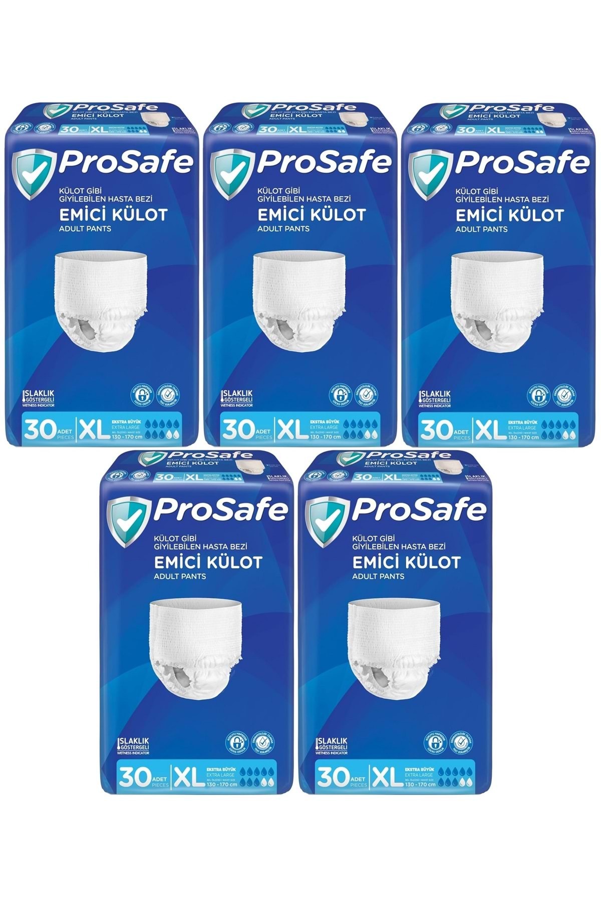 Emici Külot Hasta Bezi XL-Extra Large 150 Adet (5PK*30)